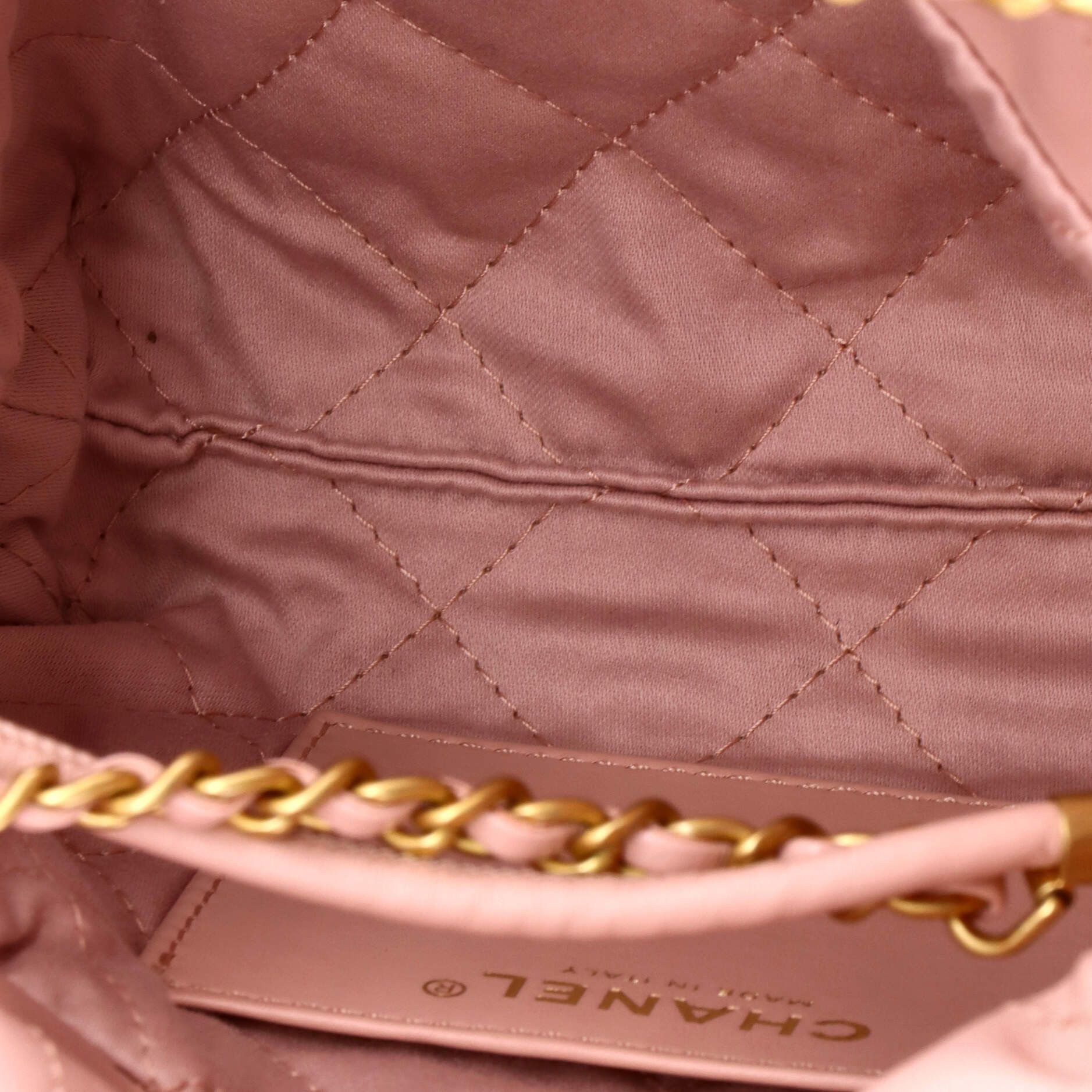 Chanel 22 Chain Hobo Quilted Calfskin Mini Size ONE SIZE - 4 Thumbnail