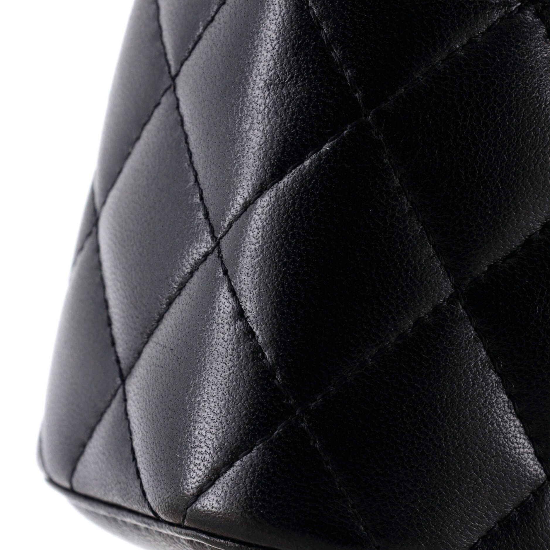 Chanel Classic Top Handle Vanity Case with Chain Quilted Lambskin Mini Size ONE SIZE - 5 Thumbnail