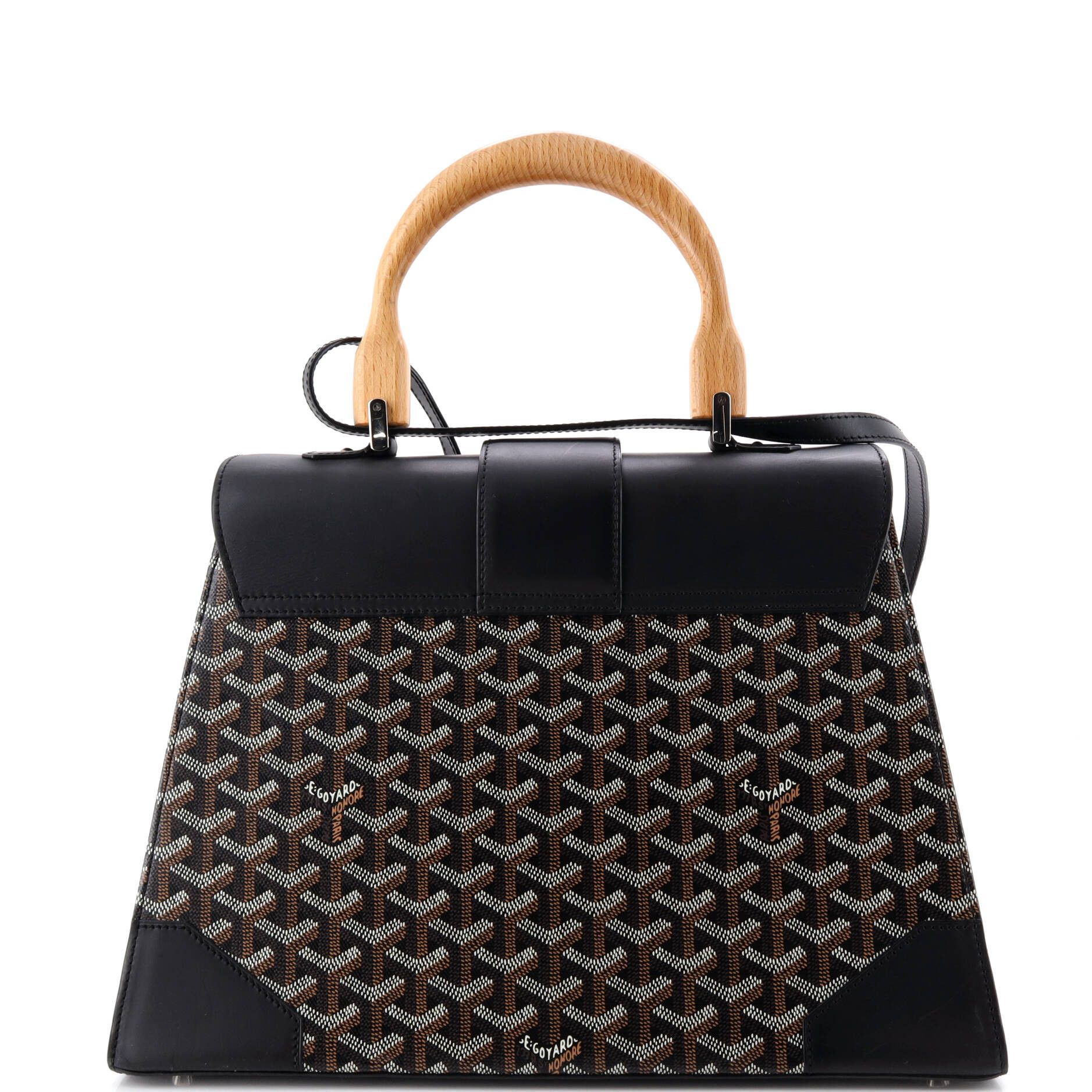 Goyard Saigon Top Handle Bag Coated Canvas with Leather MM Size ONE SIZE - 2 Thumbnail