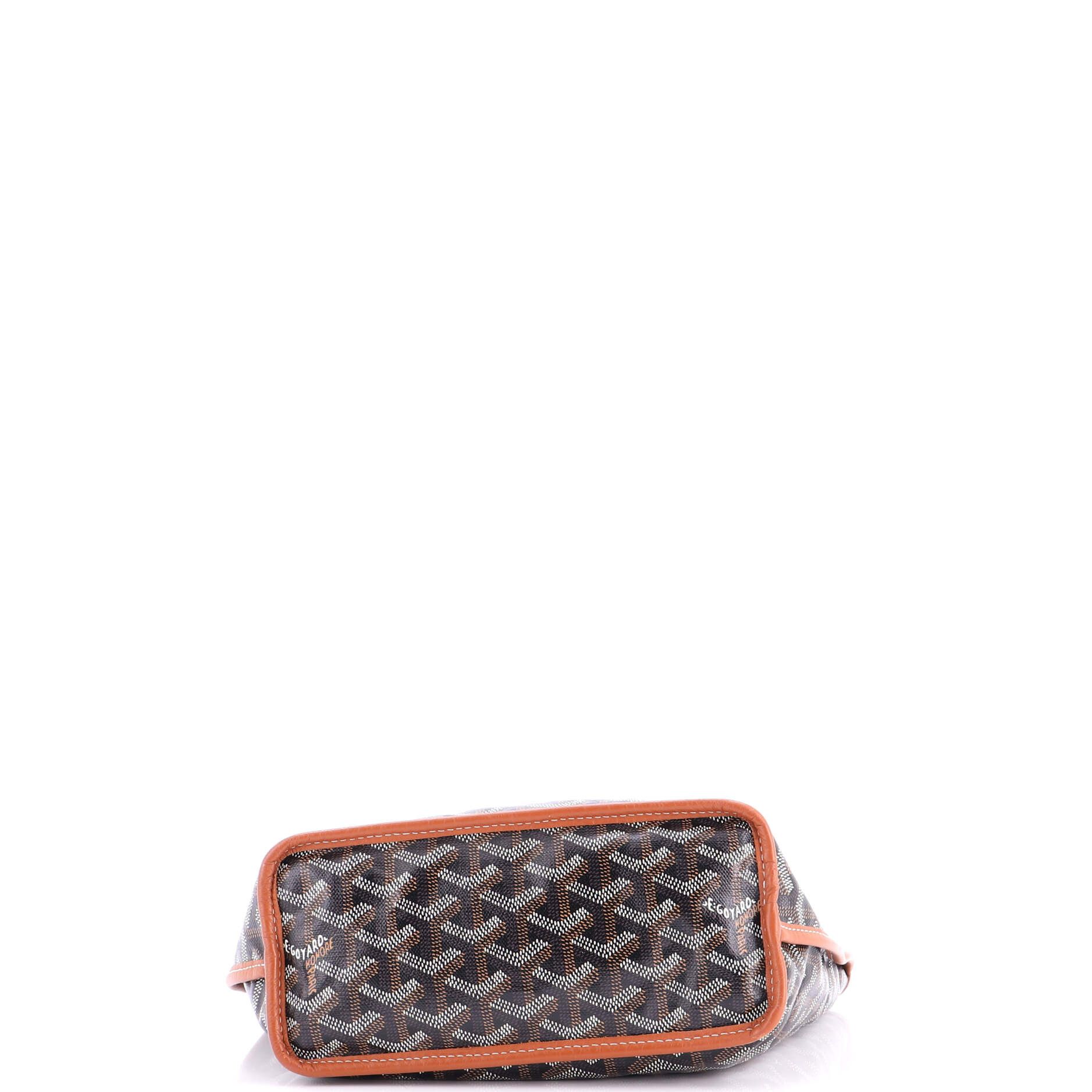 Goyard Anjou Reversible Tote Coated Canvas Mini Size ONE SIZE - 4 Thumbnail