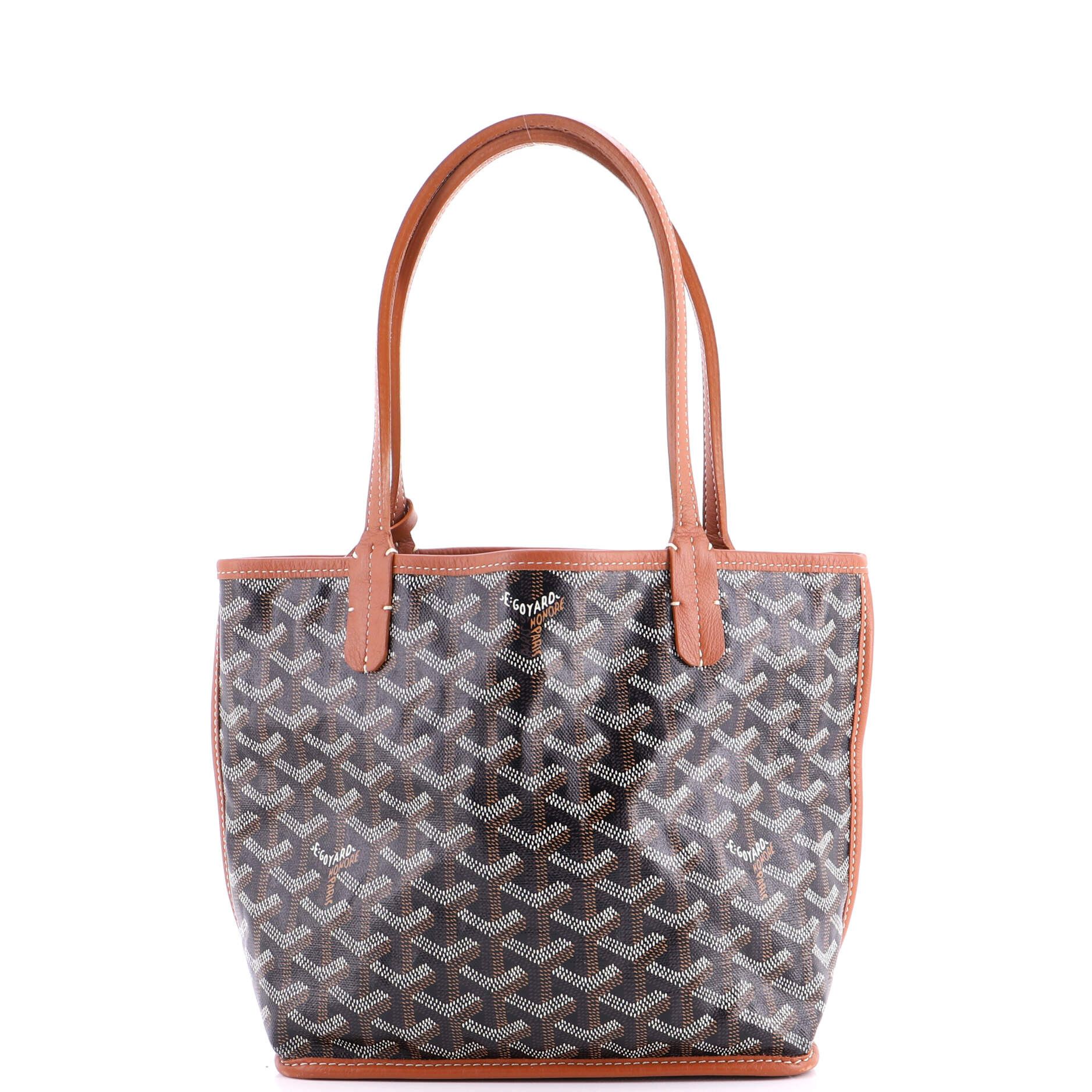 Goyard Anjou Reversible Tote Coated Canvas Mini Size ONE SIZE - 3 Thumbnail