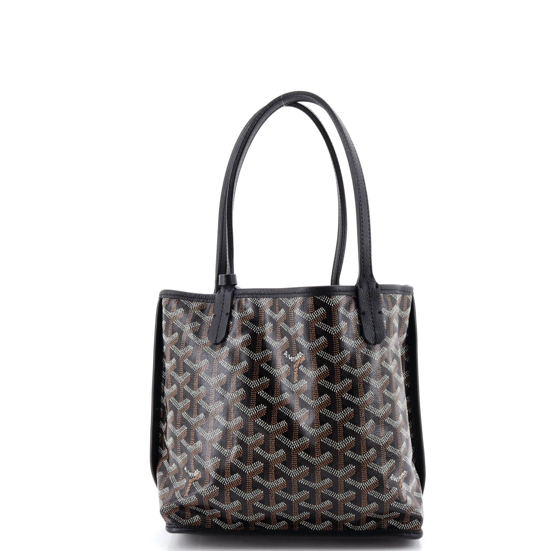 Goyard Anjou Reversible Tote Coated Canvas Mini Size ONE SIZE - 3 Thumbnail