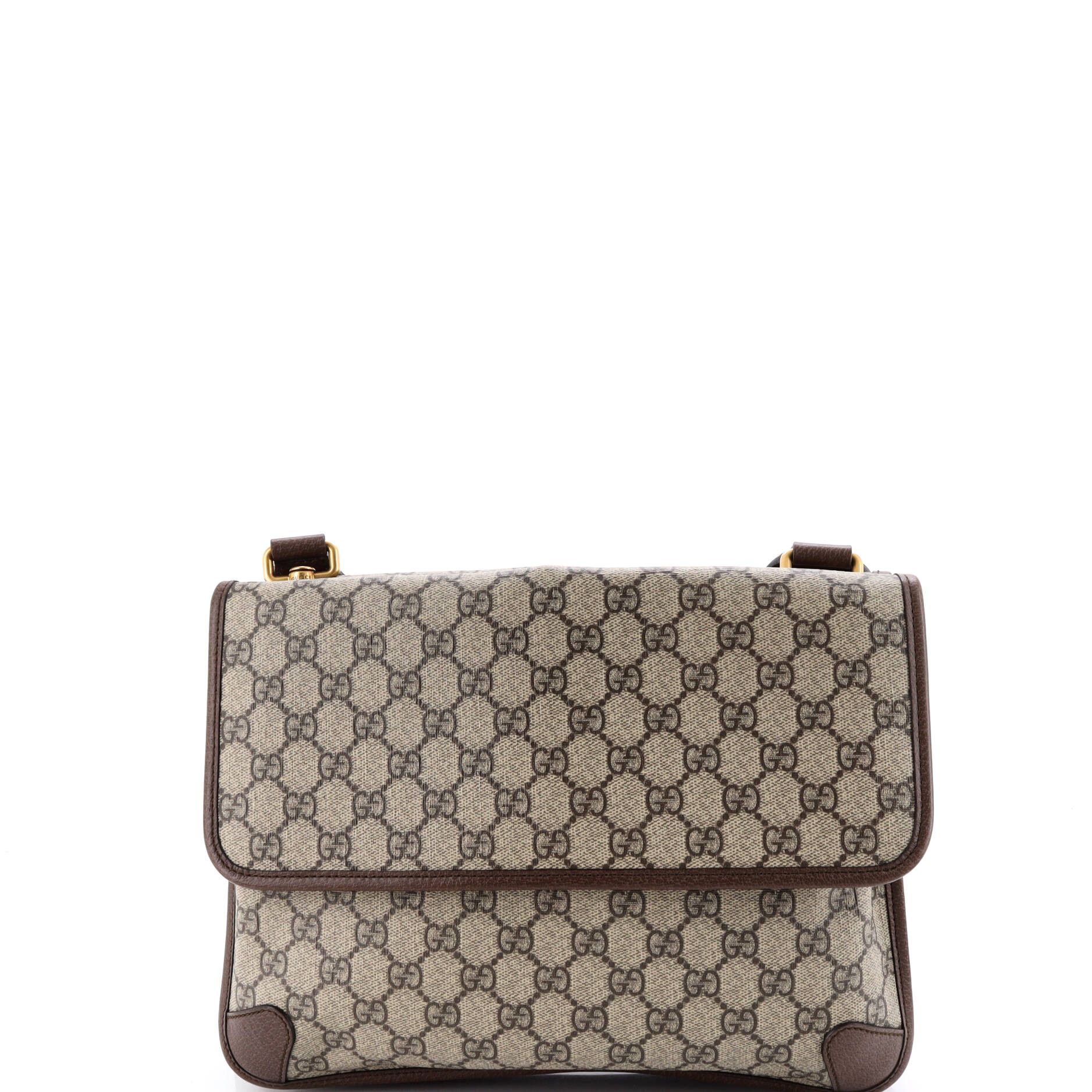 Gucci Neo Vintage Flap Messenger GG Coated Canvas Medium Size ONE SIZE - 2 Thumbnail
