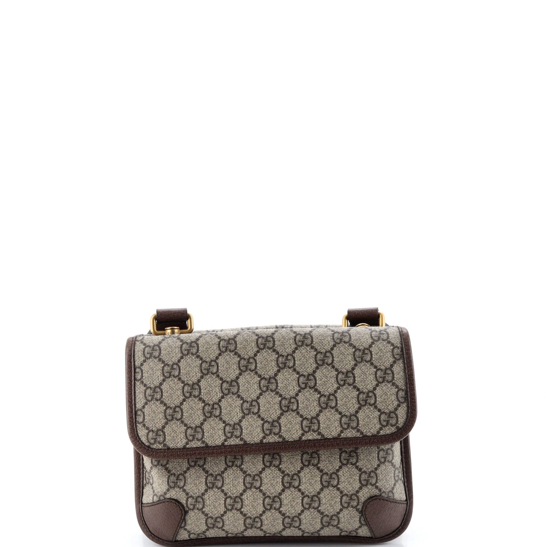 Gucci Neo Vintage Flap Messenger GG Coated Canvas Small Size ONE SIZE - 2 Thumbnail