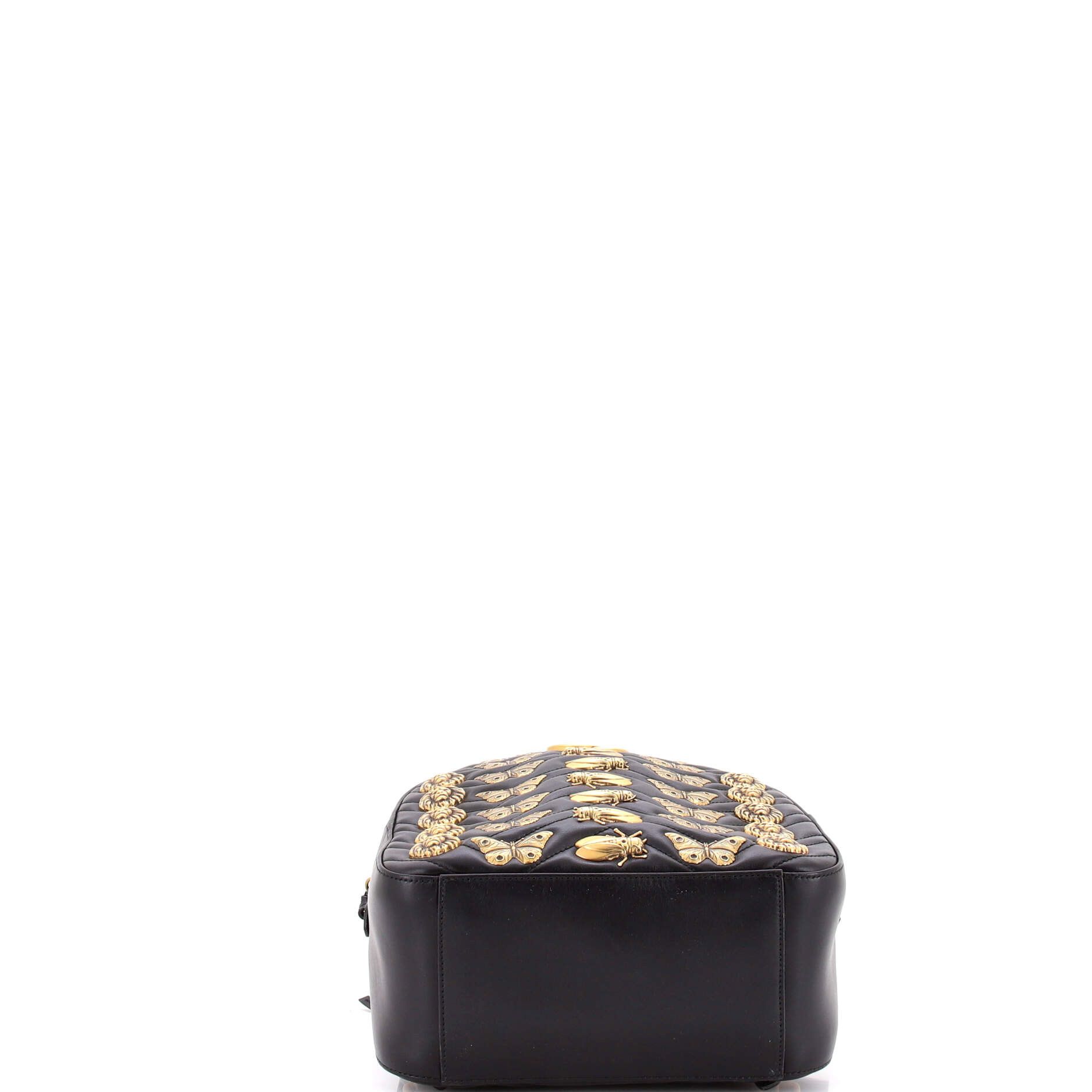 Gucci GG Marmont Backpack Embellished Matelasse Leather Small Size ONE SIZE - 3 Thumbnail