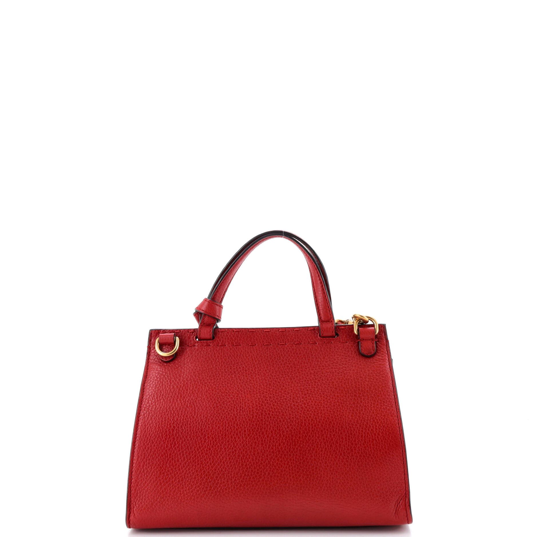 Gucci GG Marmont Top Handle Bag Leather Mini Size ONE SIZE - 2 Thumbnail