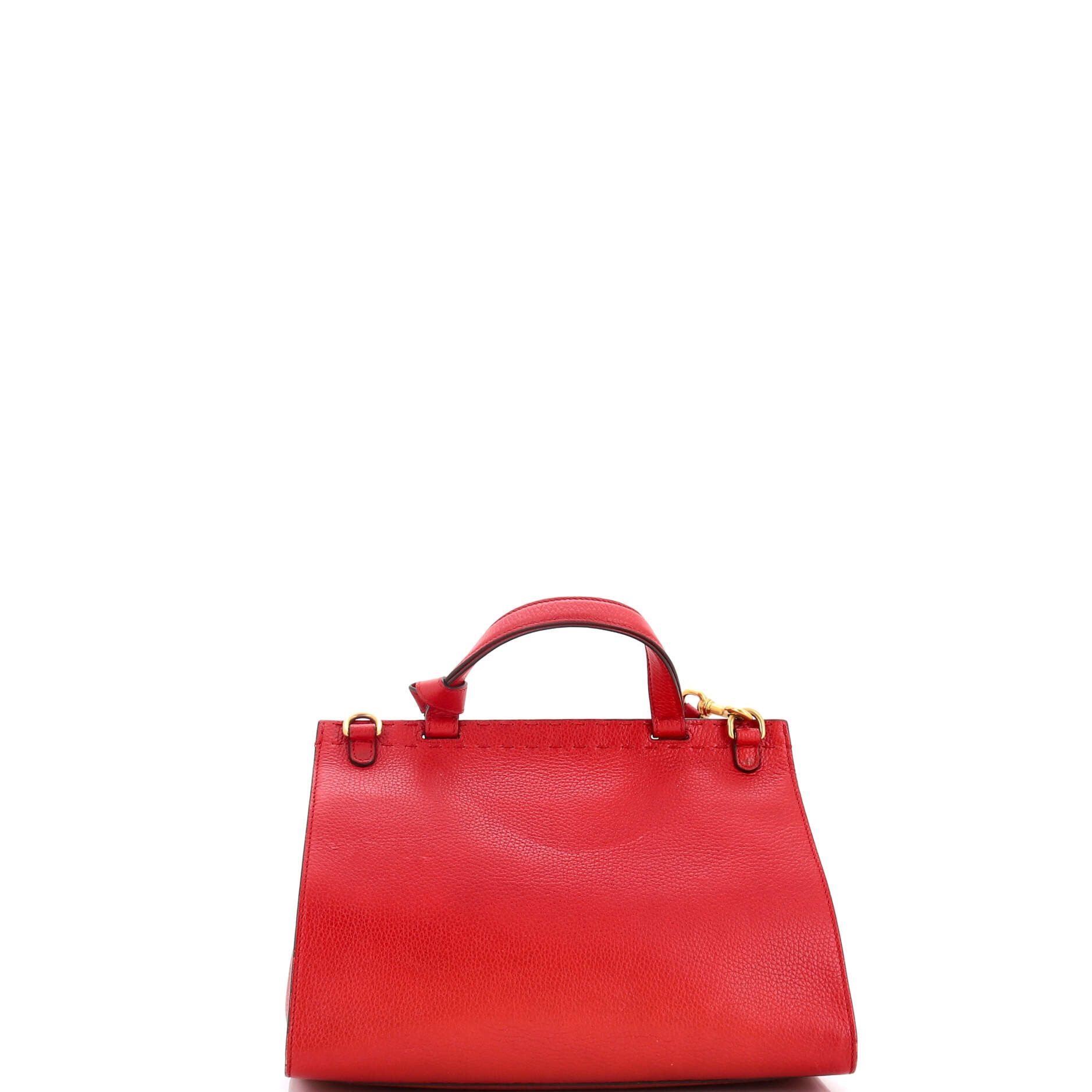 Gucci GG Marmont Top Handle Bag Leather Small Size ONE SIZE - 2 Thumbnail