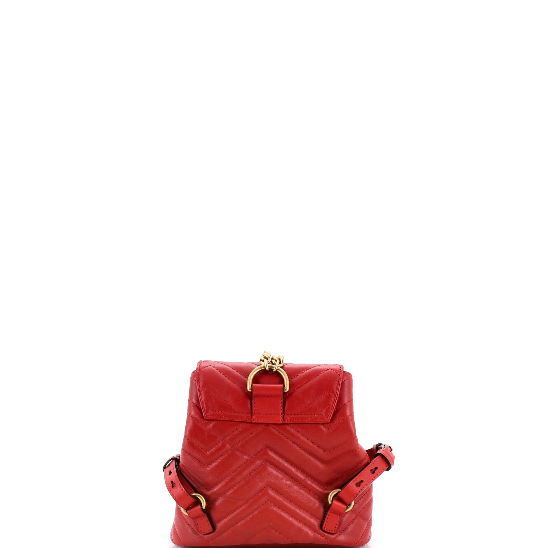 Gucci GG Marmont Drawstring Backpack Matelasse Leather Mini Size ONE SIZE - 2 Thumbnail