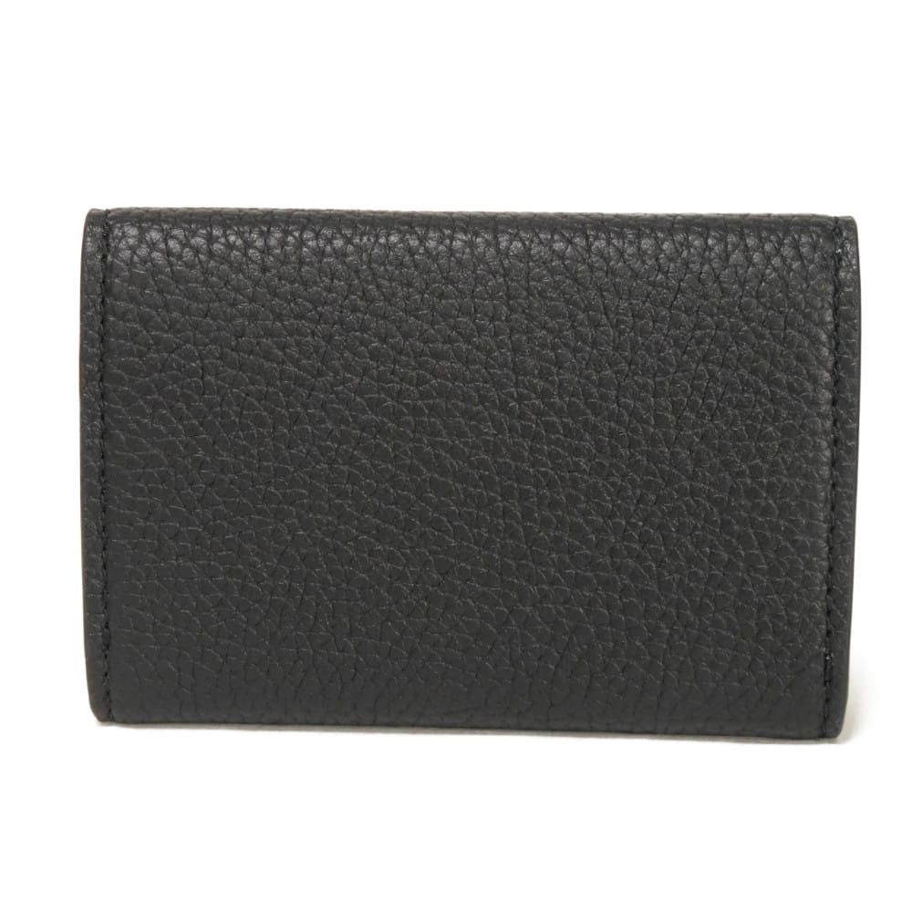 Gucci Gucci Gucci Logo Flap Card Holder Grained Calf Leather Card Case Limited Leather Card Case 771152 AAFX7 4241 DUTY FREE for USA Size ONE SIZE - 3 Thumbnail
