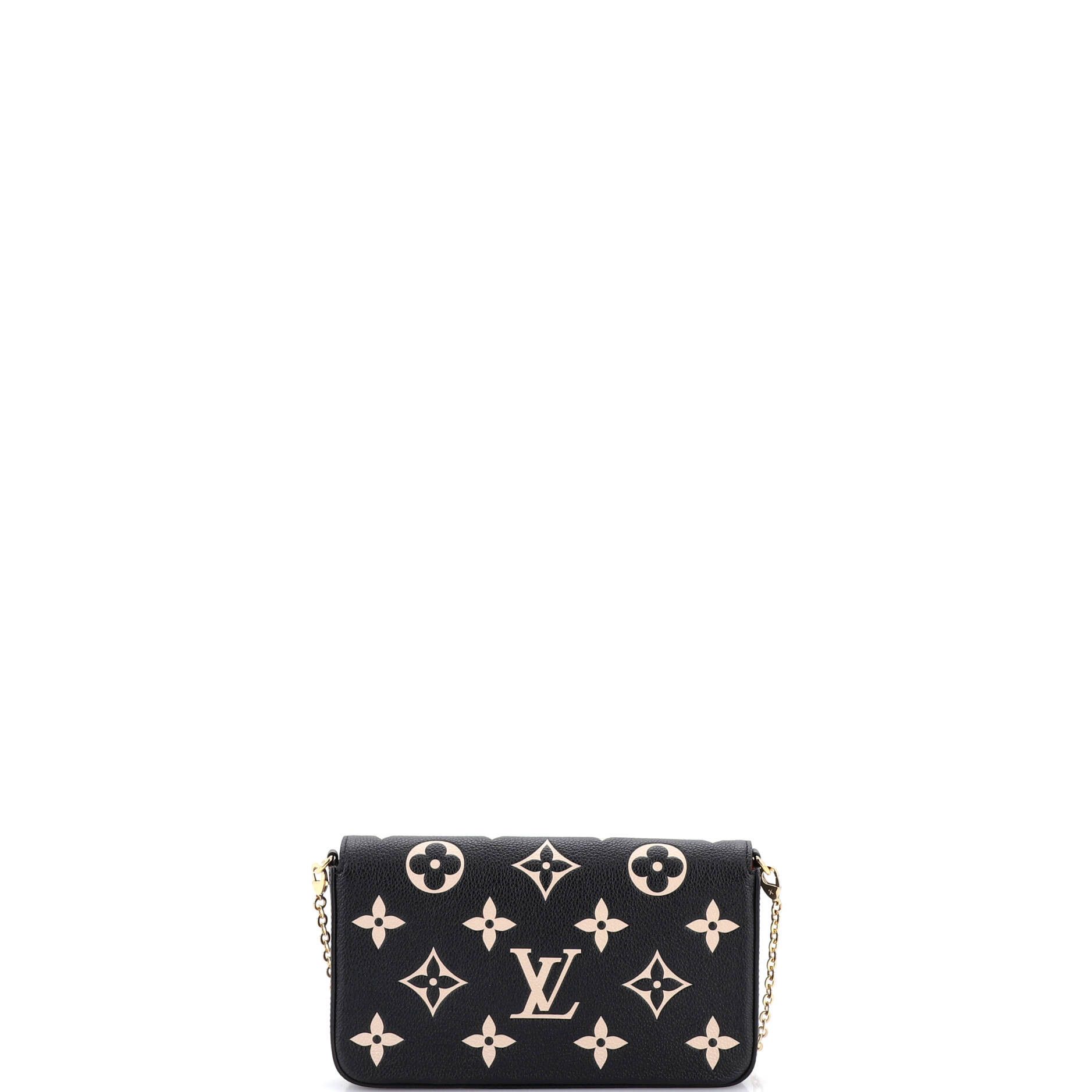 Louis Vuitton Felicie Pochette Bicolor Monogram Empreinte Giant Size ONE SIZE - 3 Thumbnail