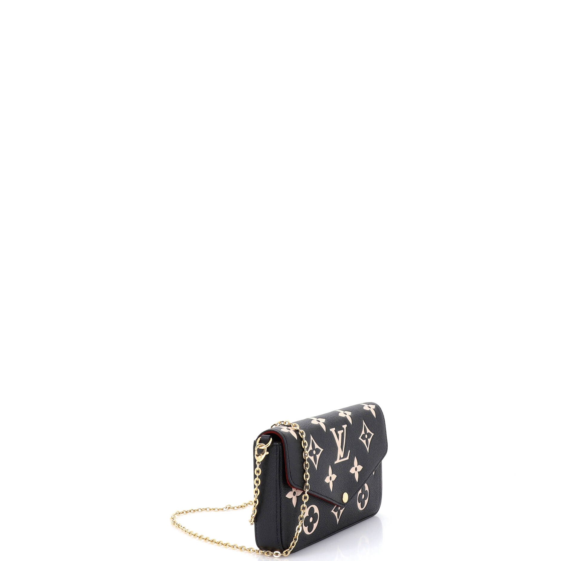 Louis Vuitton Felicie Pochette Bicolor Monogram Empreinte Giant Size ONE SIZE - 2 Thumbnail