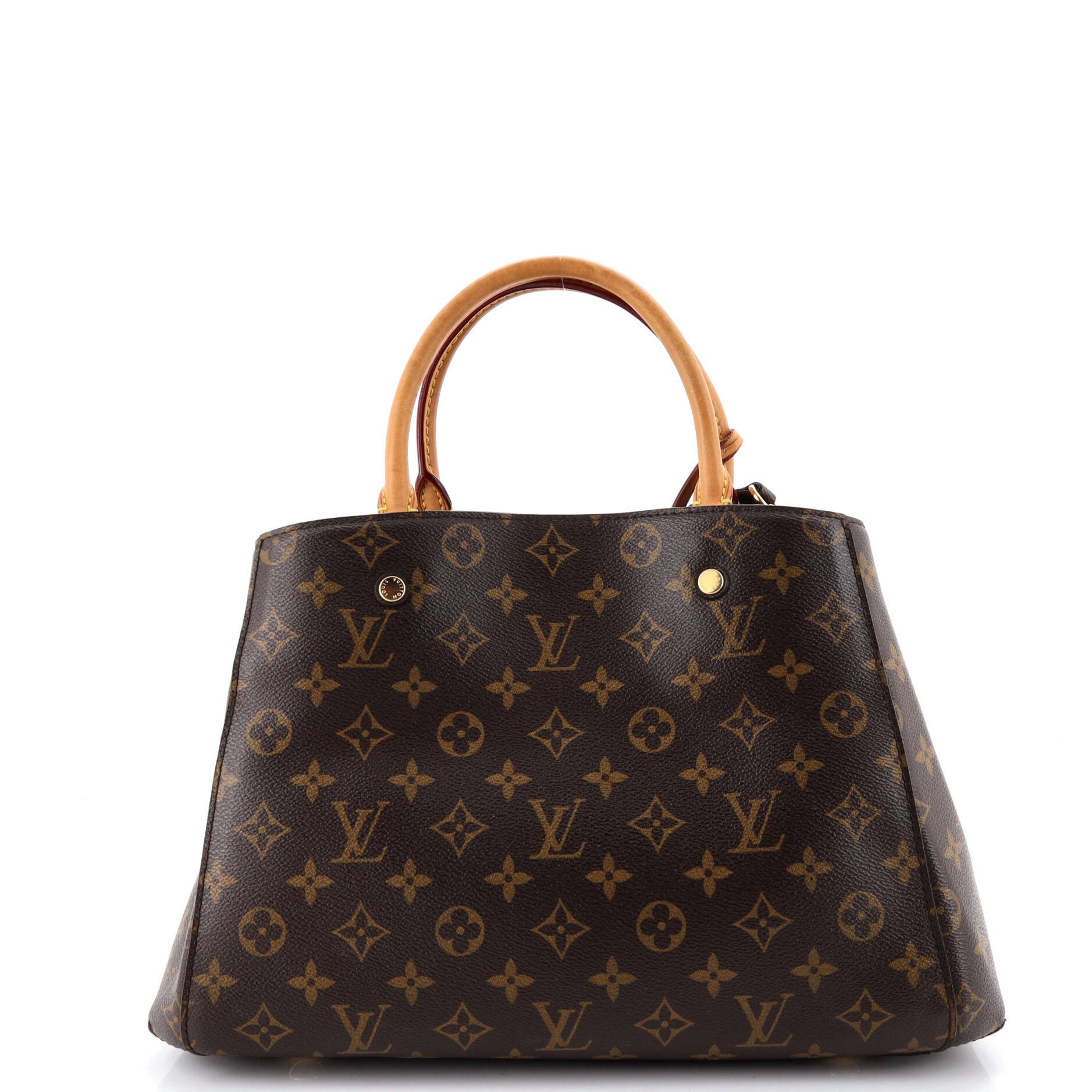 Louis Vuitton Montaigne Handbag Monogram Canvas MM Size ONE SIZE - 2 Thumbnail