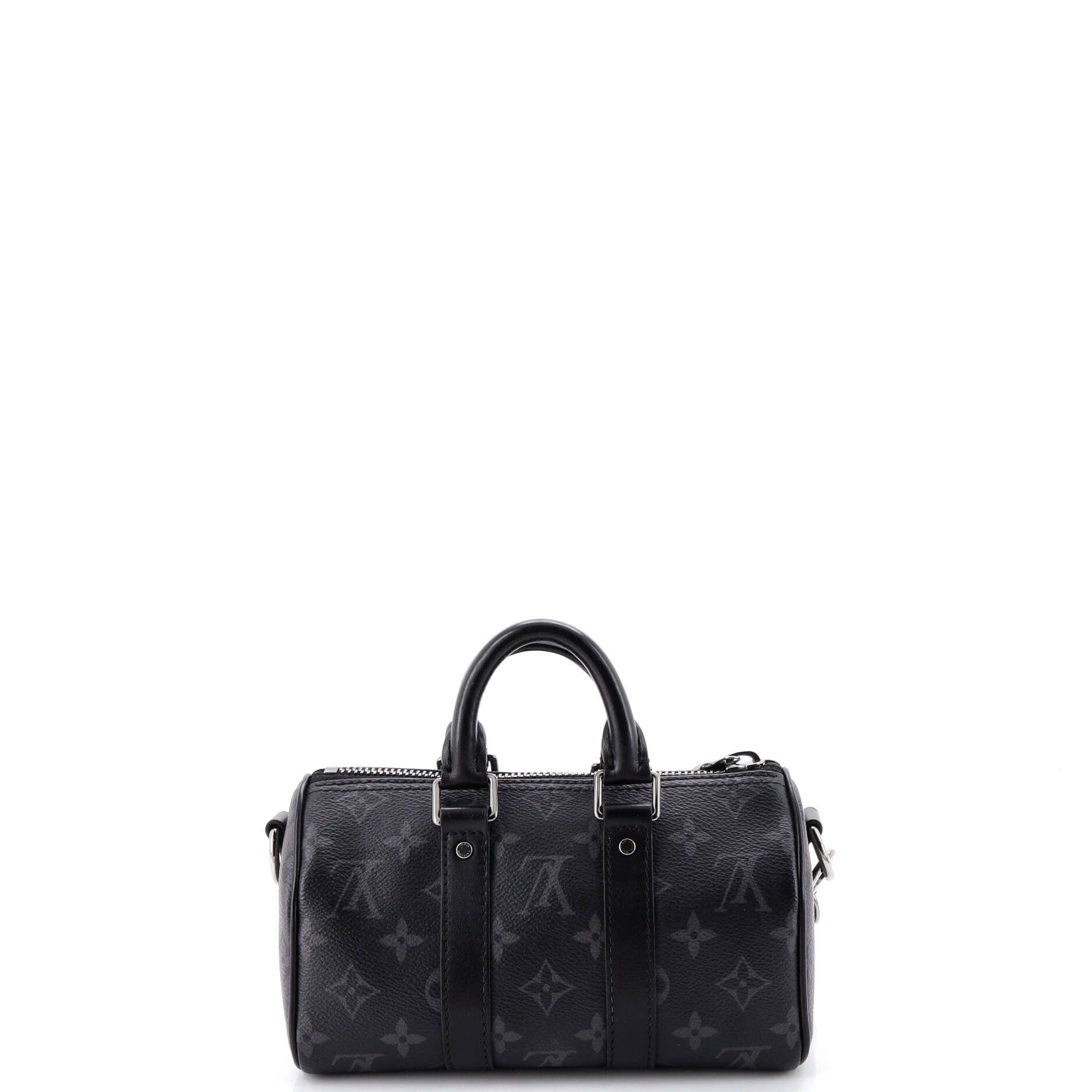 Louis Vuitton Keepall Bandouliere Bag Reverse Monogram Eclipse Canvas XS Size ONE SIZE - 2 Thumbnail