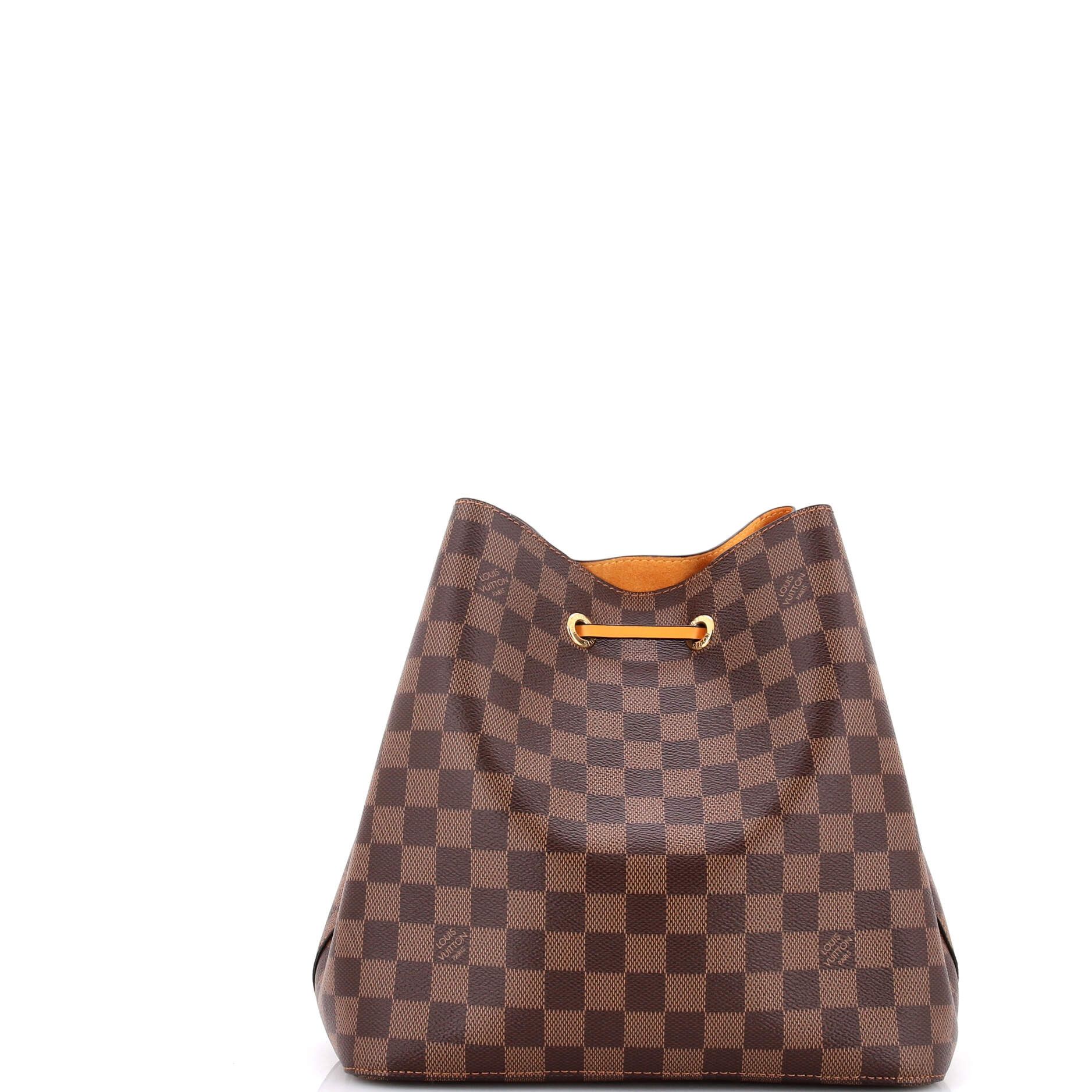 Louis Vuitton NeoNoe Handbag Damier with Leather MM Size ONE SIZE - 3 Thumbnail