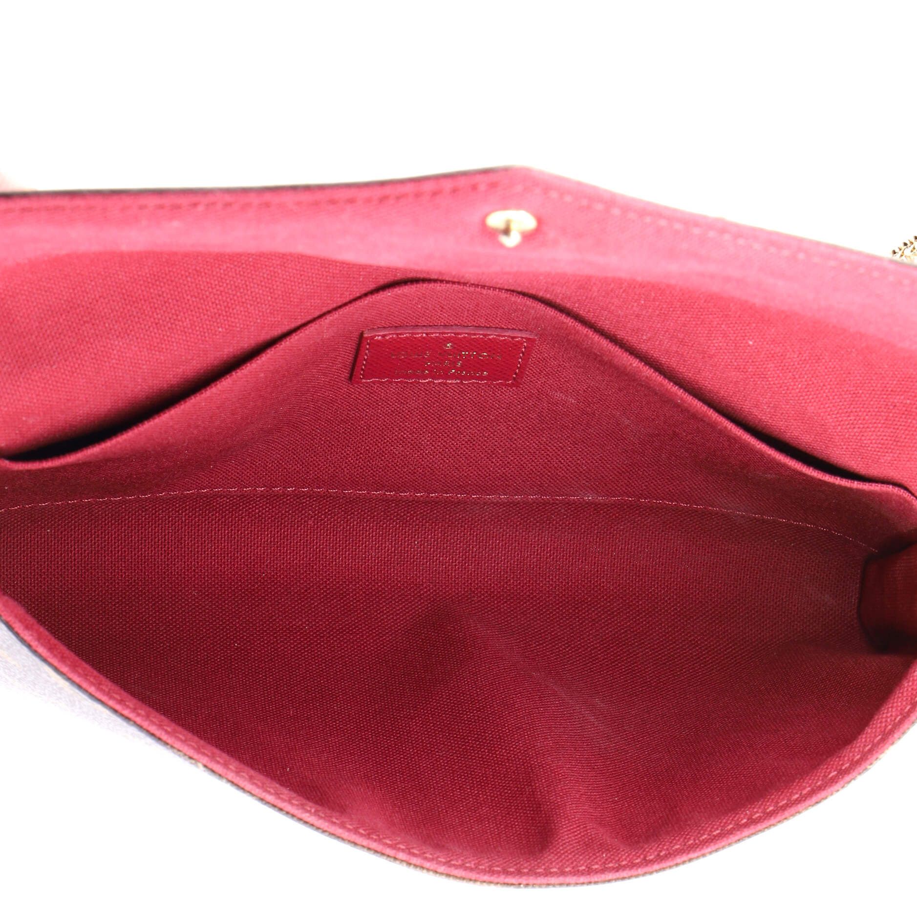Louis Vuitton Felicie Pochette Monogram Canvas Size ONE SIZE - 4 Thumbnail
