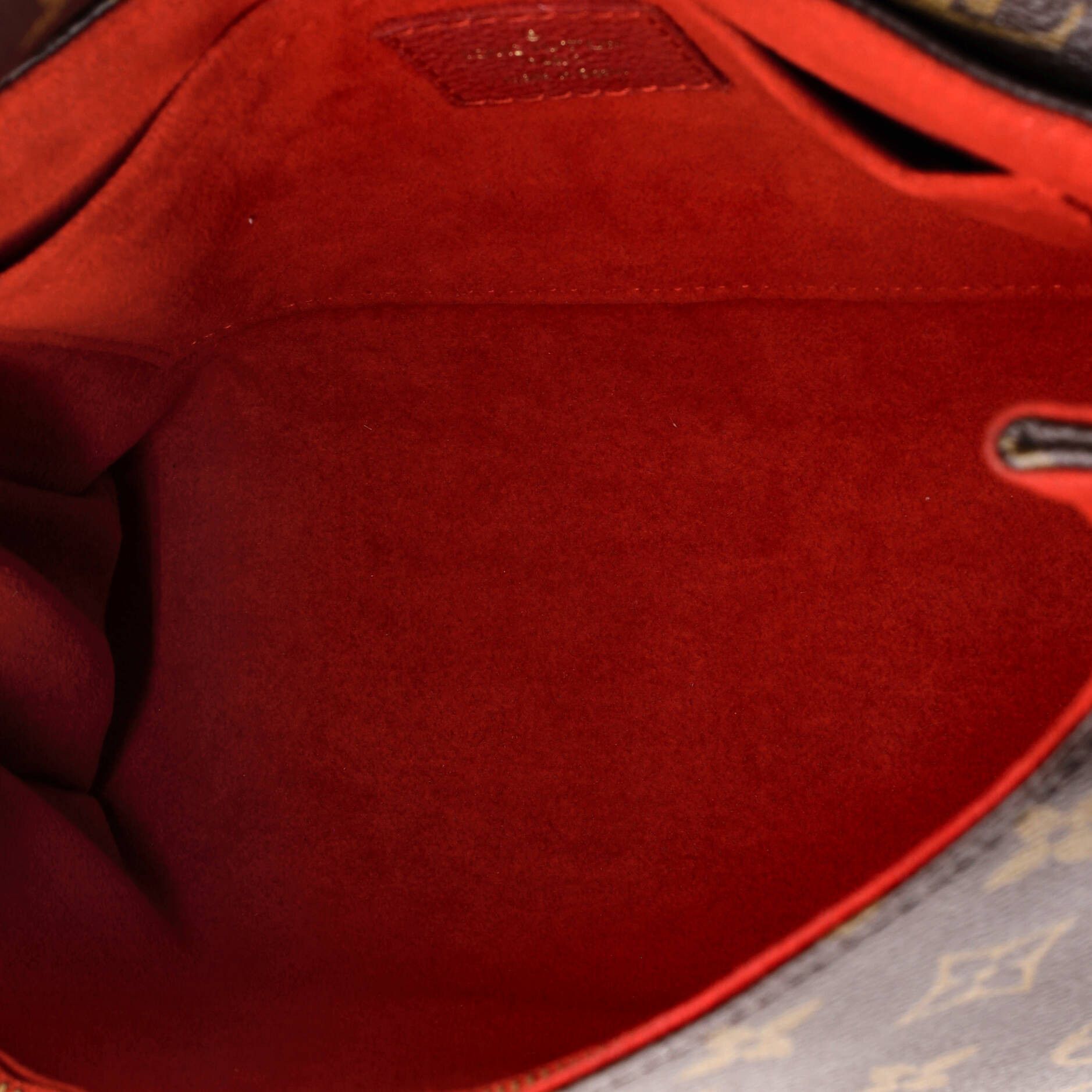 Louis Vuitton Saint Placide Handbag Monogram Canvas and Leather Size ONE SIZE - 4 Thumbnail