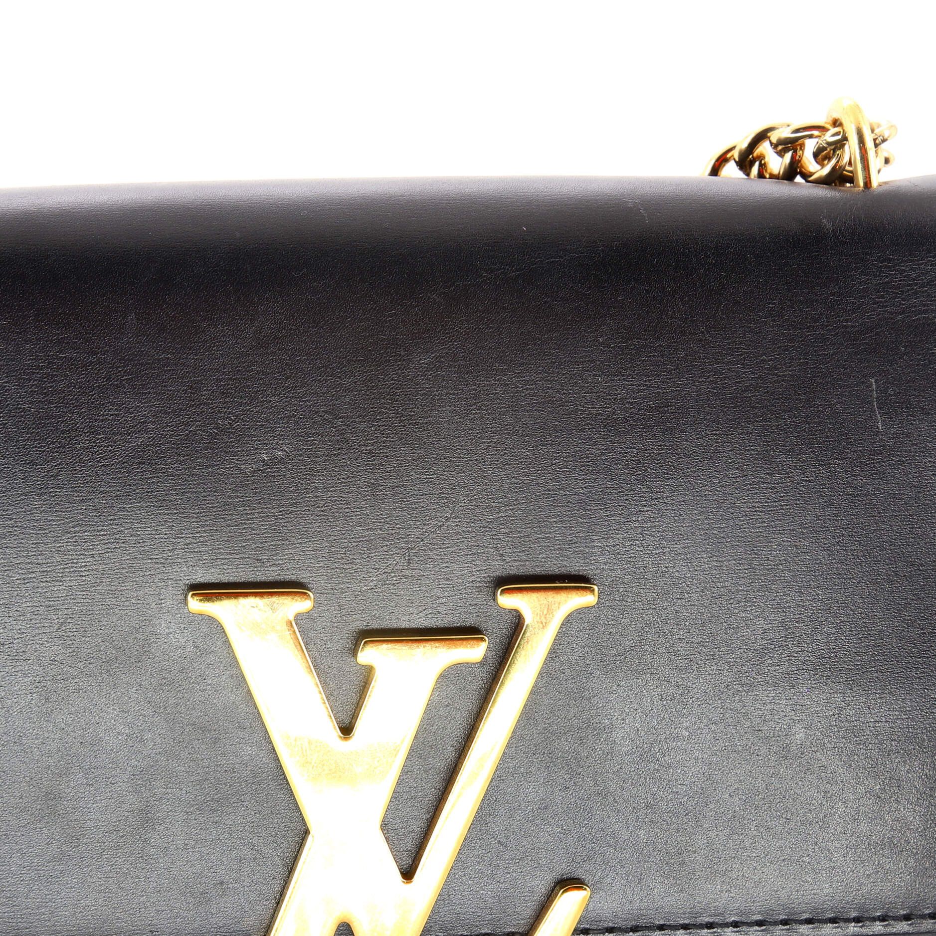 Louis Vuitton Chain Louise Clutch Leather MM Size ONE SIZE - 5 Thumbnail