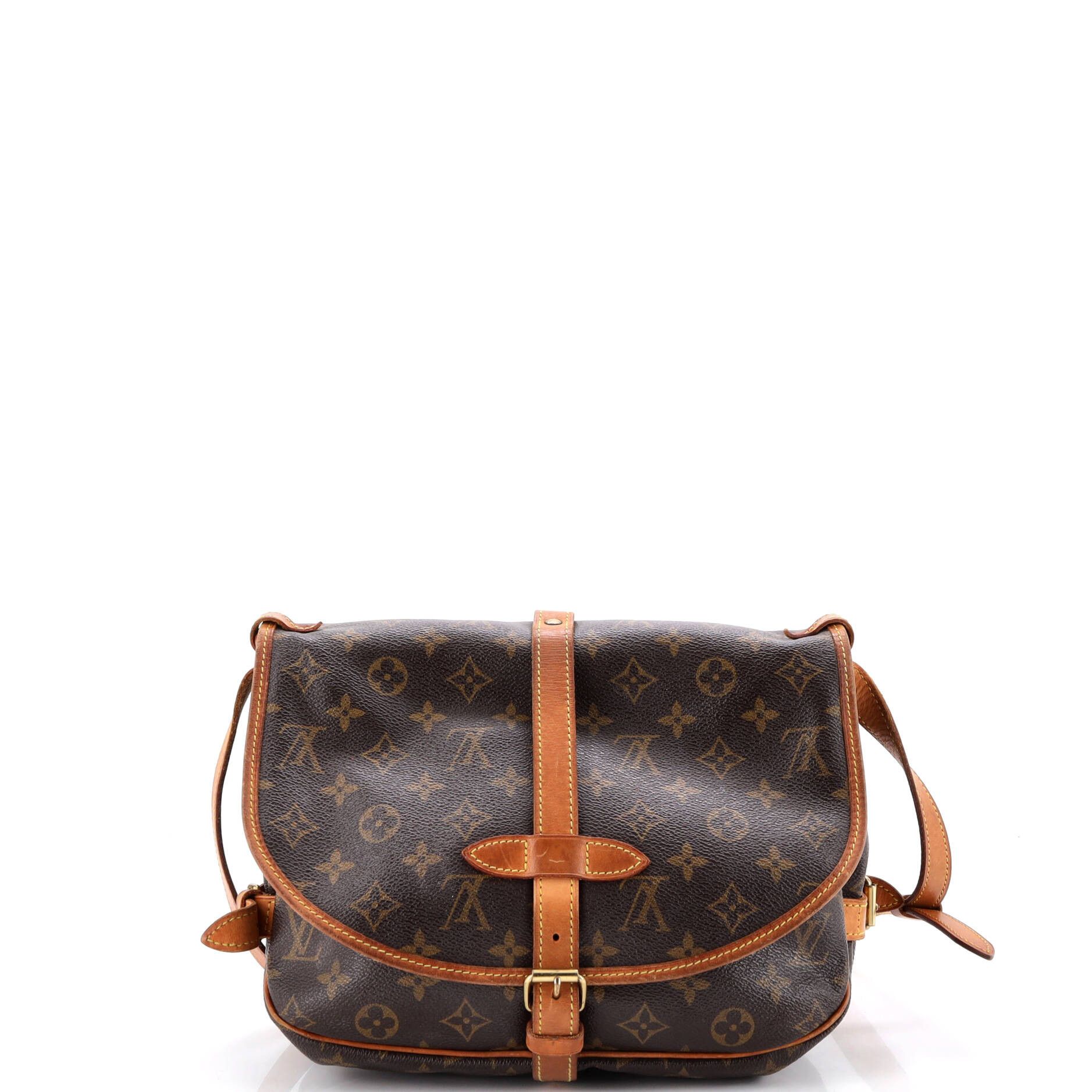 Louis Vuitton Saumur Handbag Monogram Canvas 30 Size ONE SIZE - 2 Thumbnail