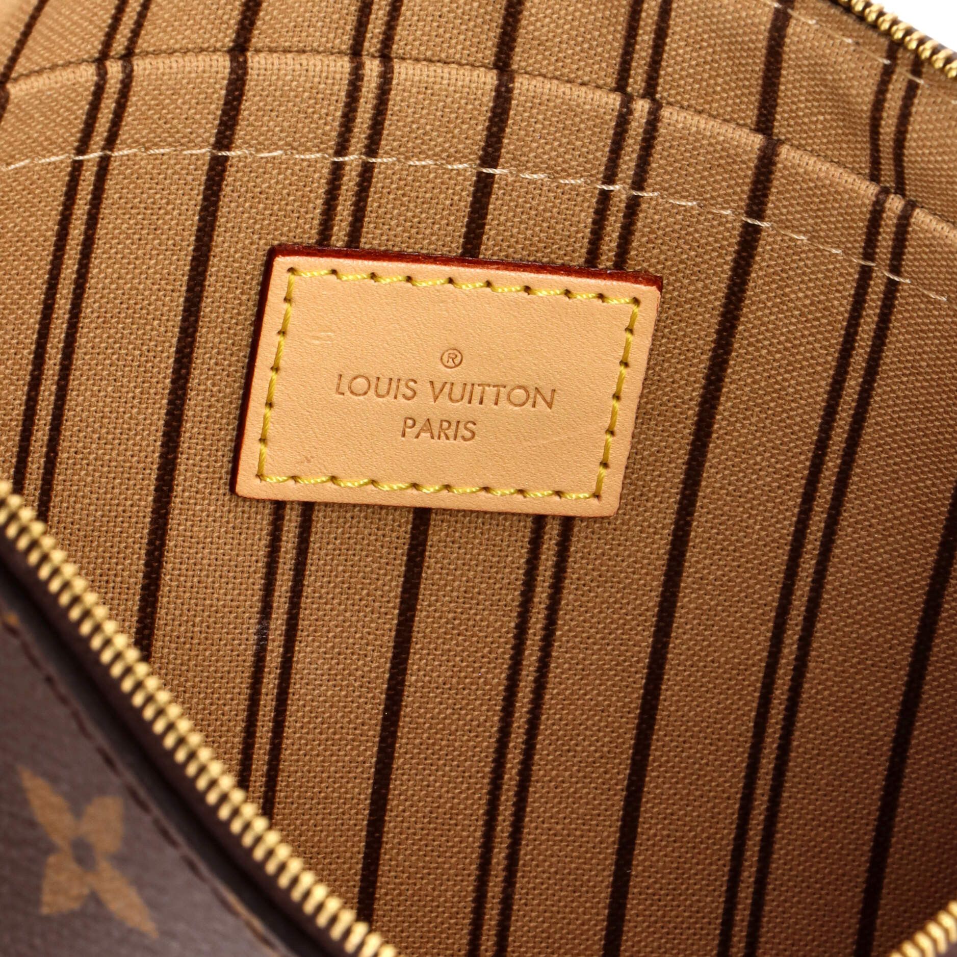 Louis Vuitton Neverfull Pochette Monogram Canvas Large Size ONE SIZE - 7 Thumbnail