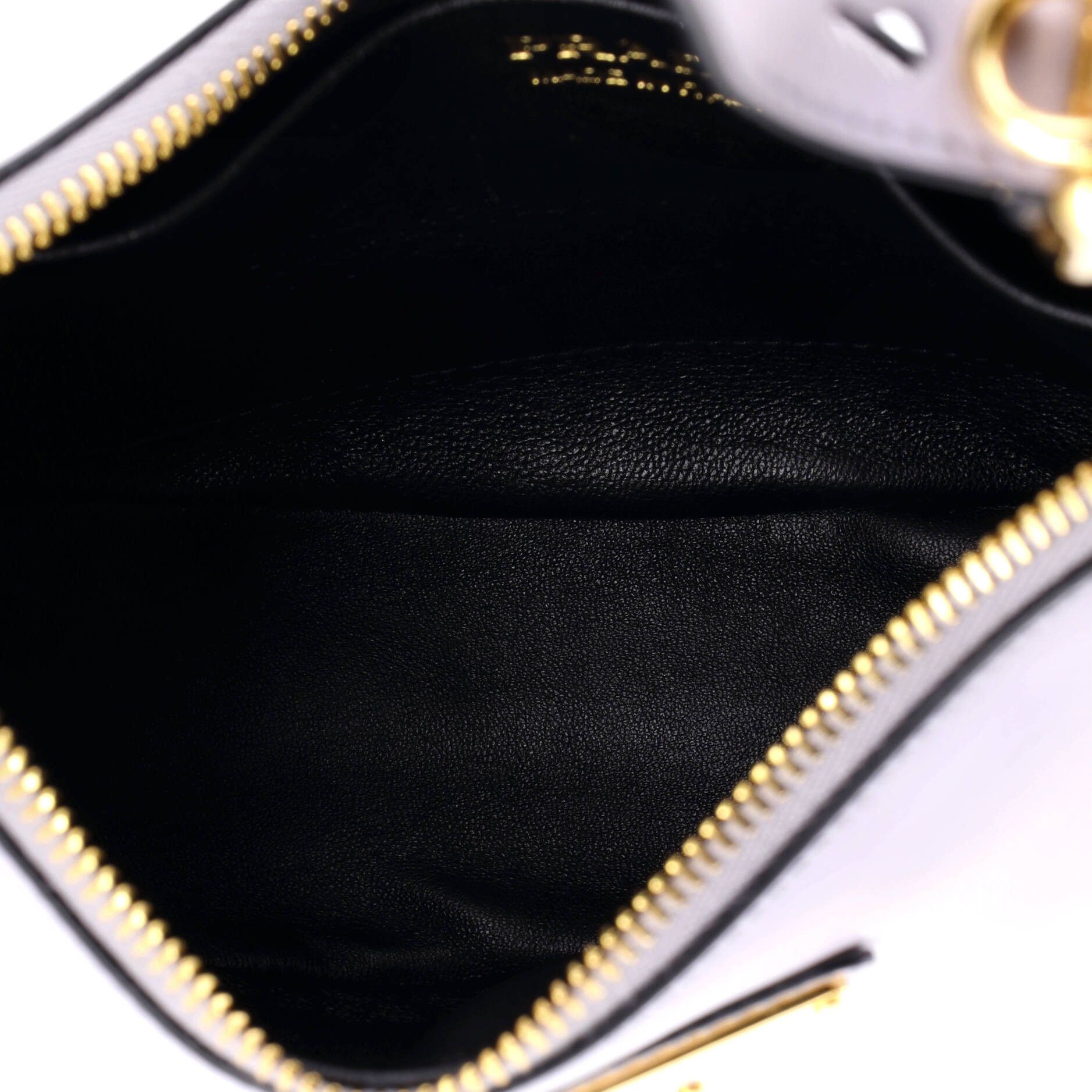 Prada Arque Half Moon Hobo Leather Small Size ONE SIZE - 4 Thumbnail