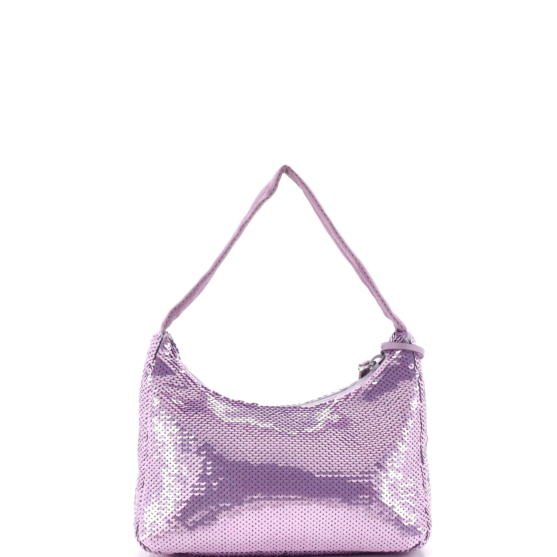 Prada Re-Edition 2000 Hobo Sequins Mini Size ONE SIZE - 2 Thumbnail