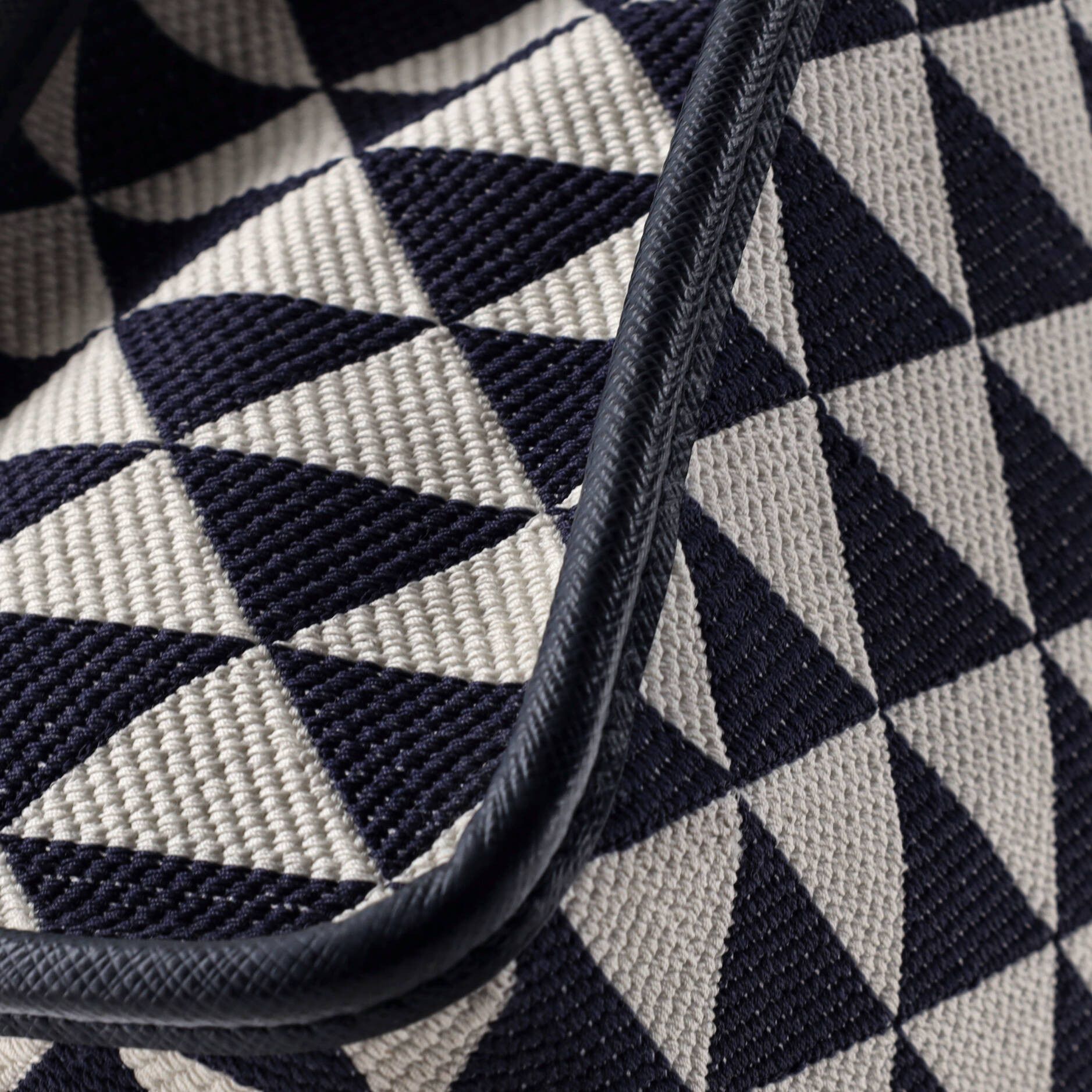 Prada Symbole Shopper Tote Jacquard Large Size ONE SIZE - 5 Thumbnail