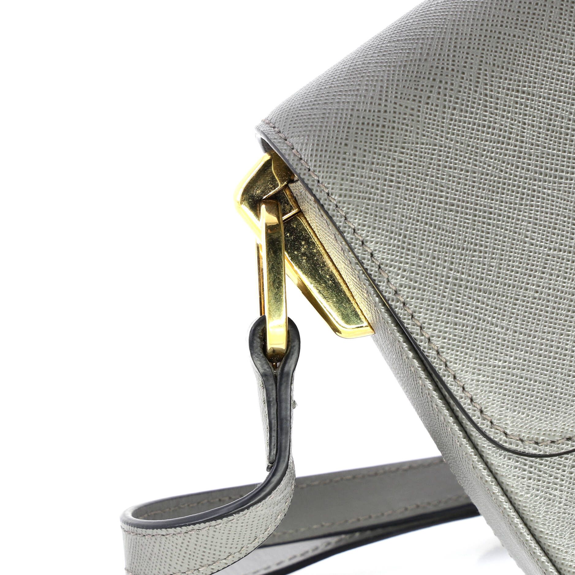 Prada Embleme Flap Bag Saffiano Leather Small Size ONE SIZE - 5 Thumbnail