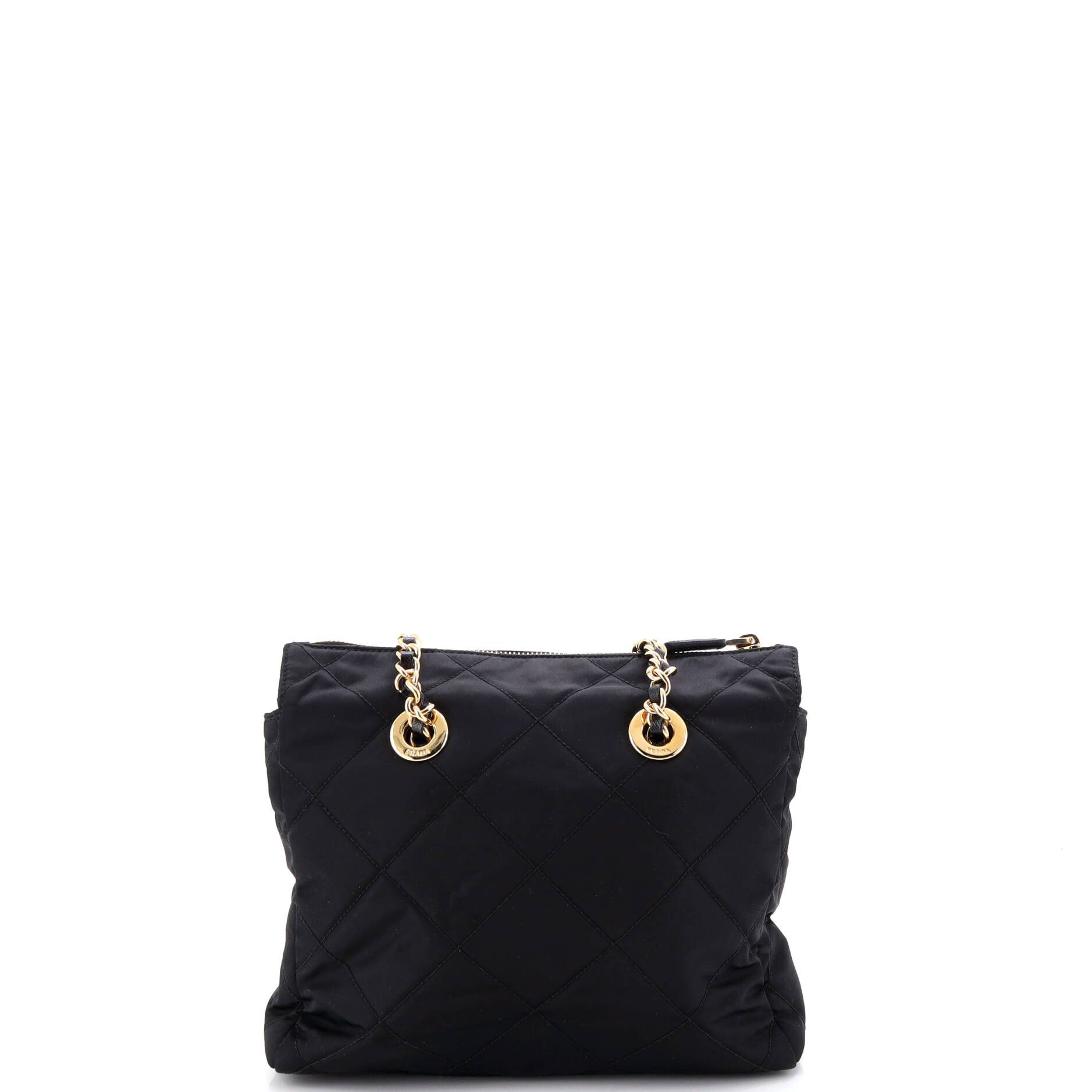 Prada Re-Edition 1995 Chain Tote Quilted Re-Nylon Small Size ONE SIZE - 2 Thumbnail