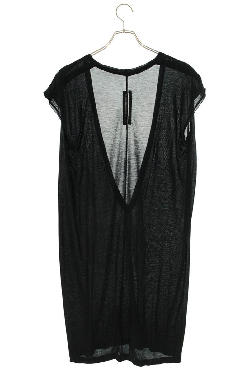 Rick Owens Rick Owens 20AW Deep V-Neck Sleeveless Top Viscose Black Size S Size US S / EU 44-46 / 1 - 2 Thumbnail