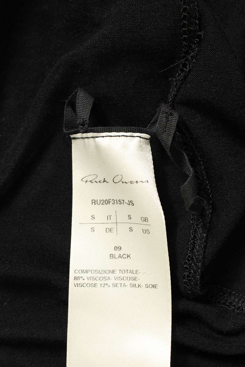 Rick Owens Rick Owens 20AW Deep V-Neck Sleeveless Top Viscose Black Size S Size US S / EU 44-46 / 1 - 3 Thumbnail