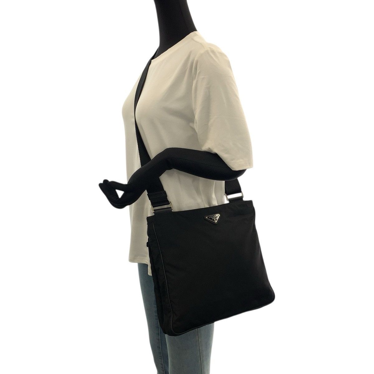 Prada Prada Prada Tessuto Nylon Shoulder Bag Textile Shoulder Bag DUTY FREE for USA Size ONE SIZE - 7 Thumbnail