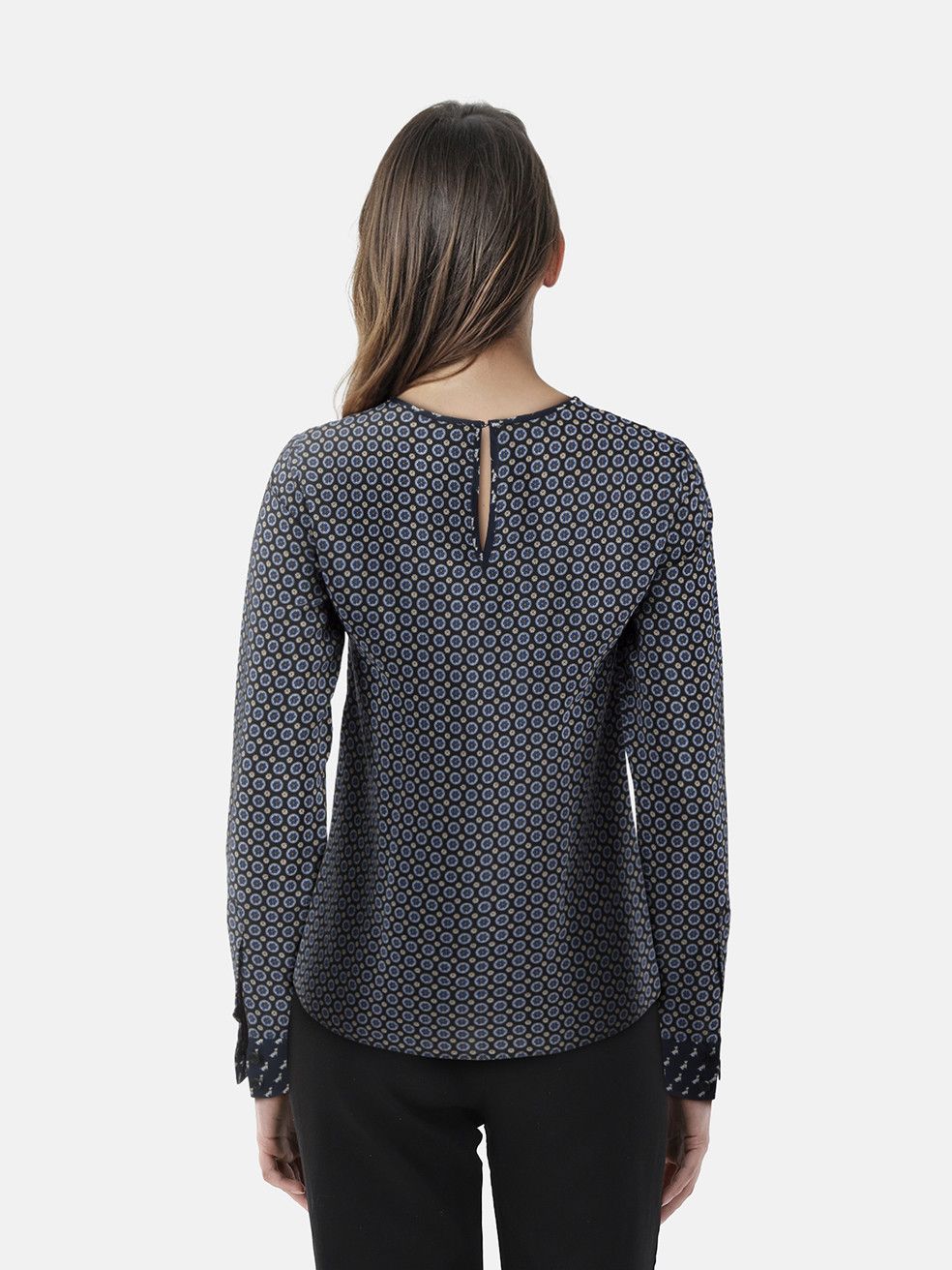 Stella McCartney Floral Print Silk Blouse Size XXS / US 00 / IT 34 - 2 Thumbnail