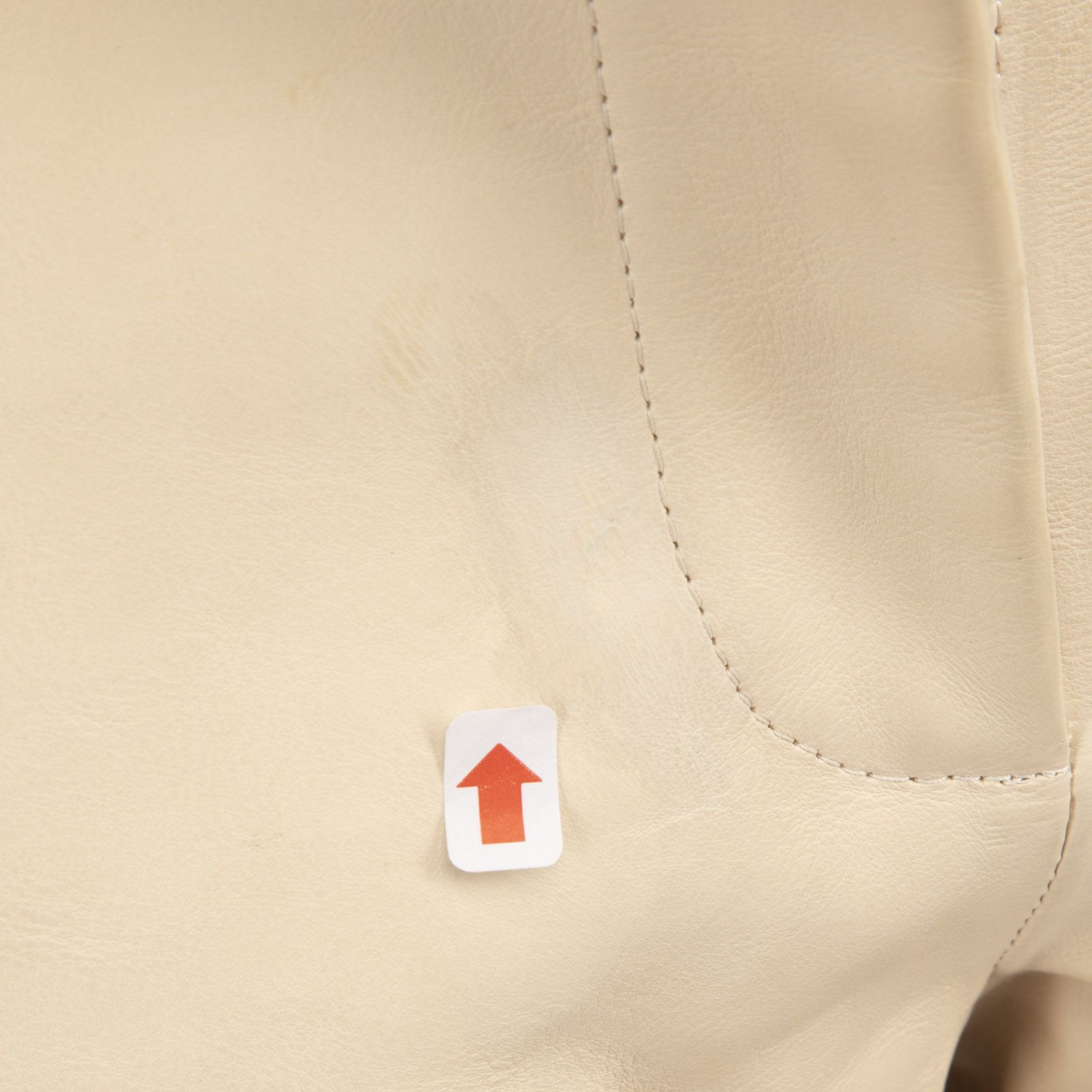 Acne Studios SS13 Ecru Leather Verena Trousers Size 26" / US 2 / IT 38 - 17 Thumbnail