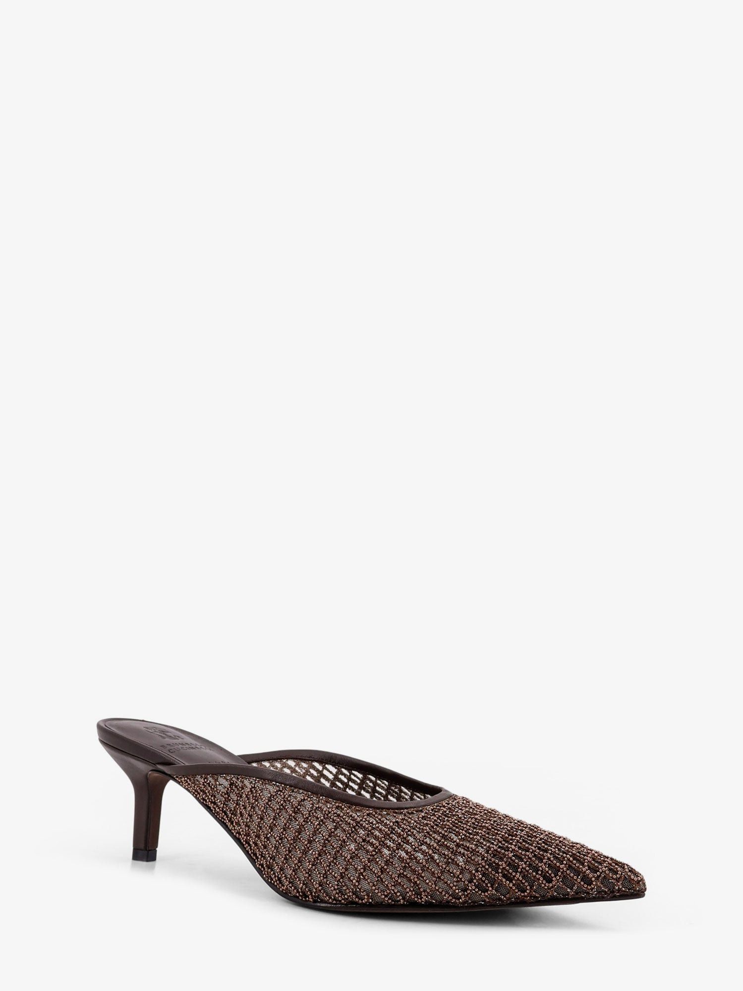 Brunello Cucinelli Brunello Cucinelli Leather sandals with Monili detail IT 37 Women - USA Tariffs Included Size US 7 / IT 37 - 2 Thumbnail