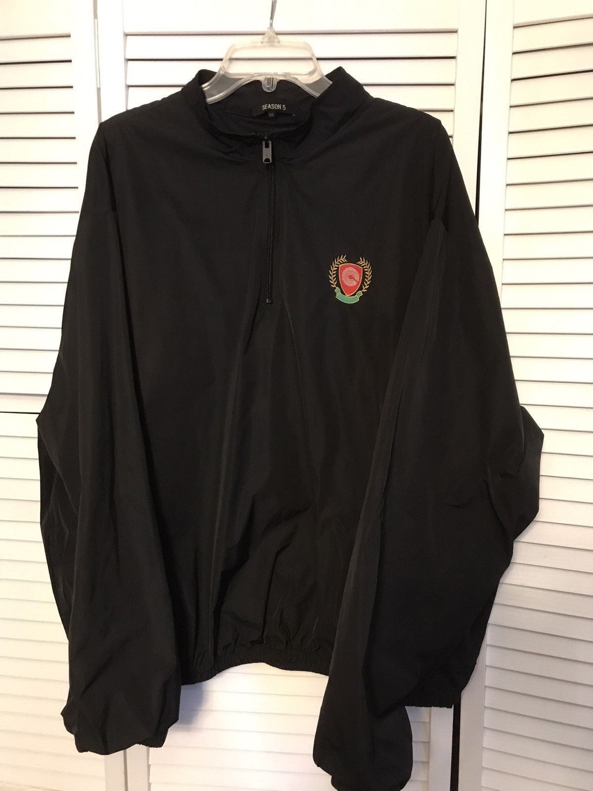 Yeezy season5 halfzip windbreaker
