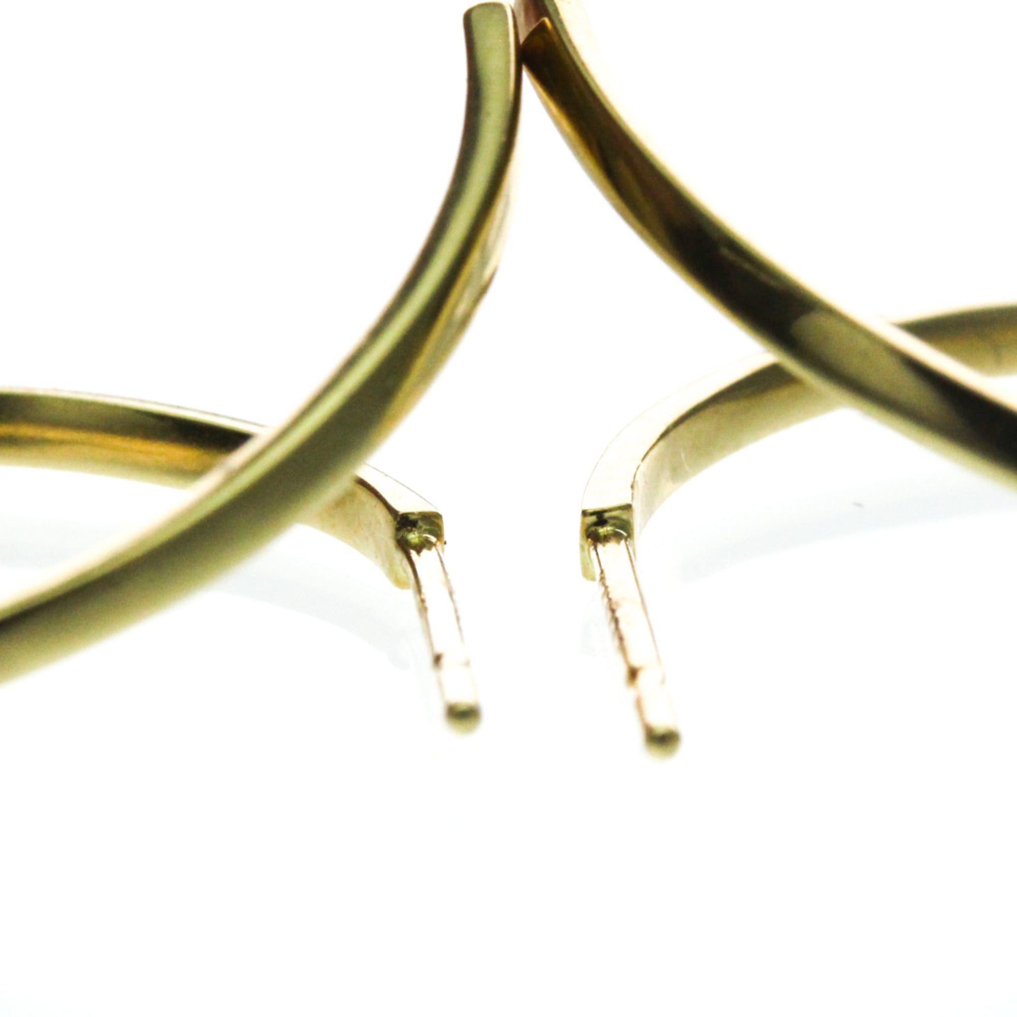 Other Tasaki Afine Earrings Pearl Yellow Gold (18K) Hoop Earrings Gold Size ONE SIZE - 9 Thumbnail