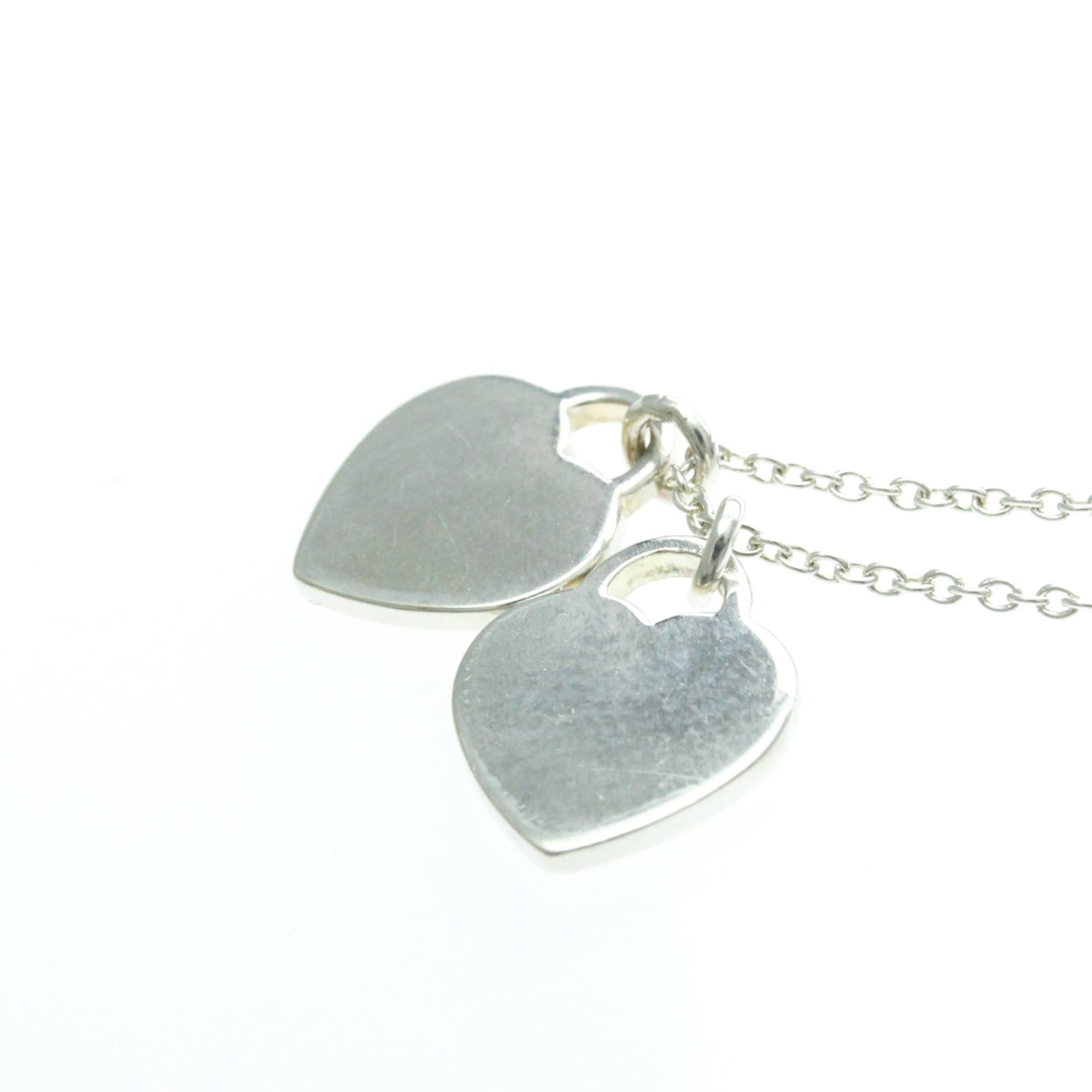 Tiffany & Co. Tiffany Return To Tiffany Necklace Silver 925 No Stone Women,Men Fashion Pendant Necklace (Silver) Size ONE SIZE - 9 Thumbnail