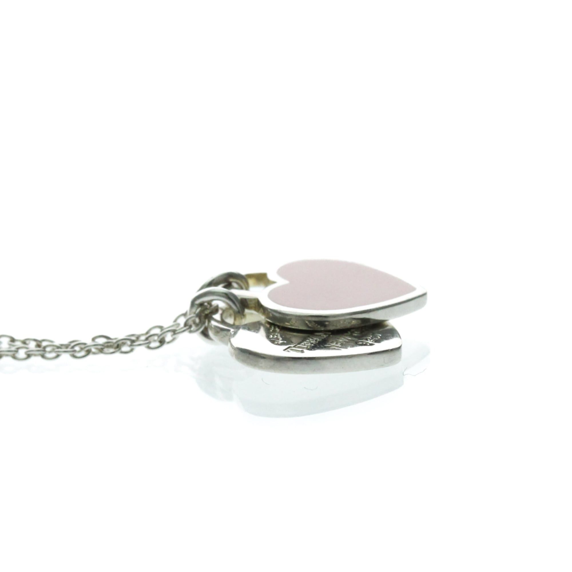 Tiffany & Co. Tiffany Return To Tiffany Necklace Silver 925 No Stone Women,Men Fashion Pendant Necklace (Silver) Size ONE SIZE - 5 Thumbnail