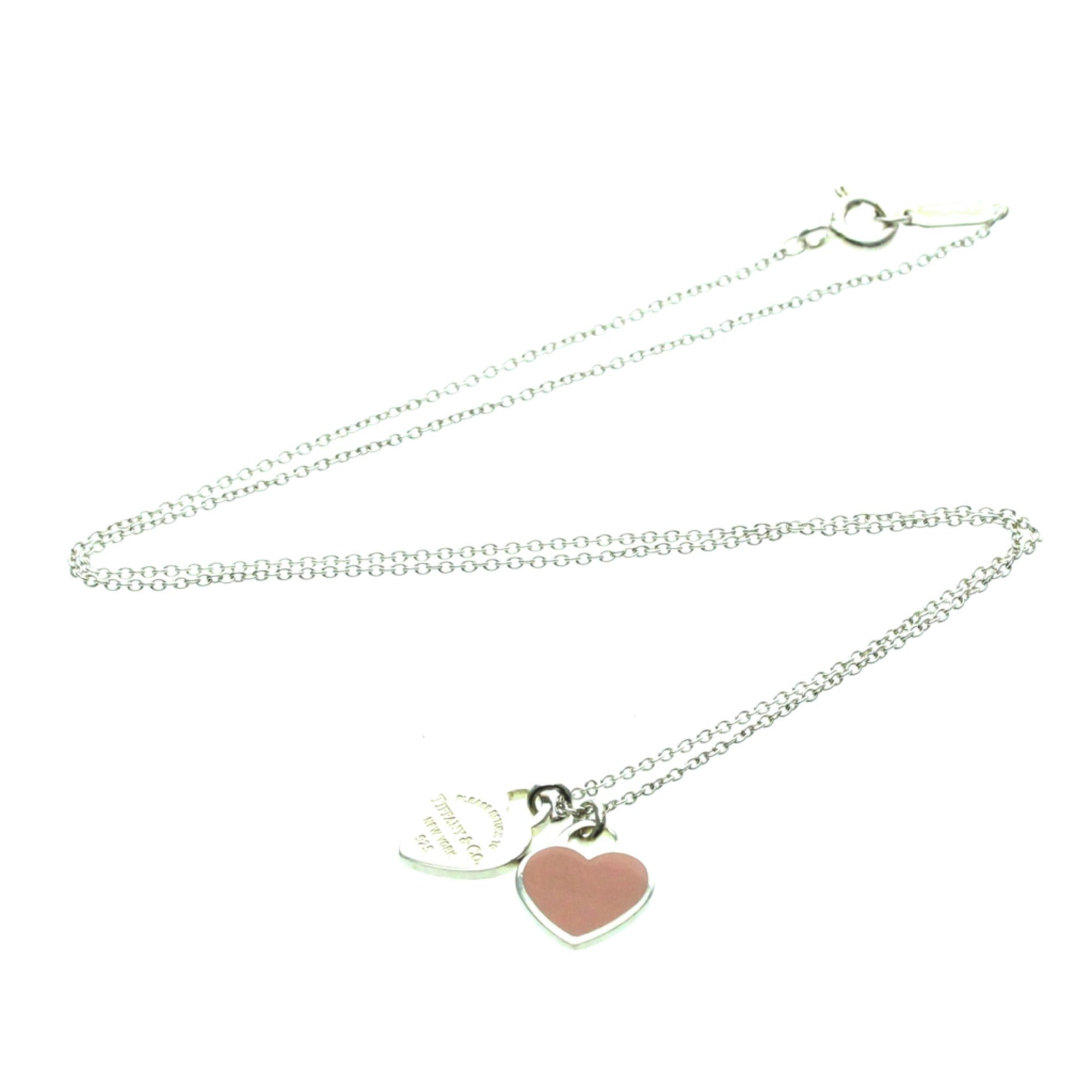 Tiffany & Co. Tiffany Return To Tiffany Necklace Silver 925 No Stone Women,Men Fashion Pendant Necklace (Silver) Size ONE SIZE - 14 Thumbnail
