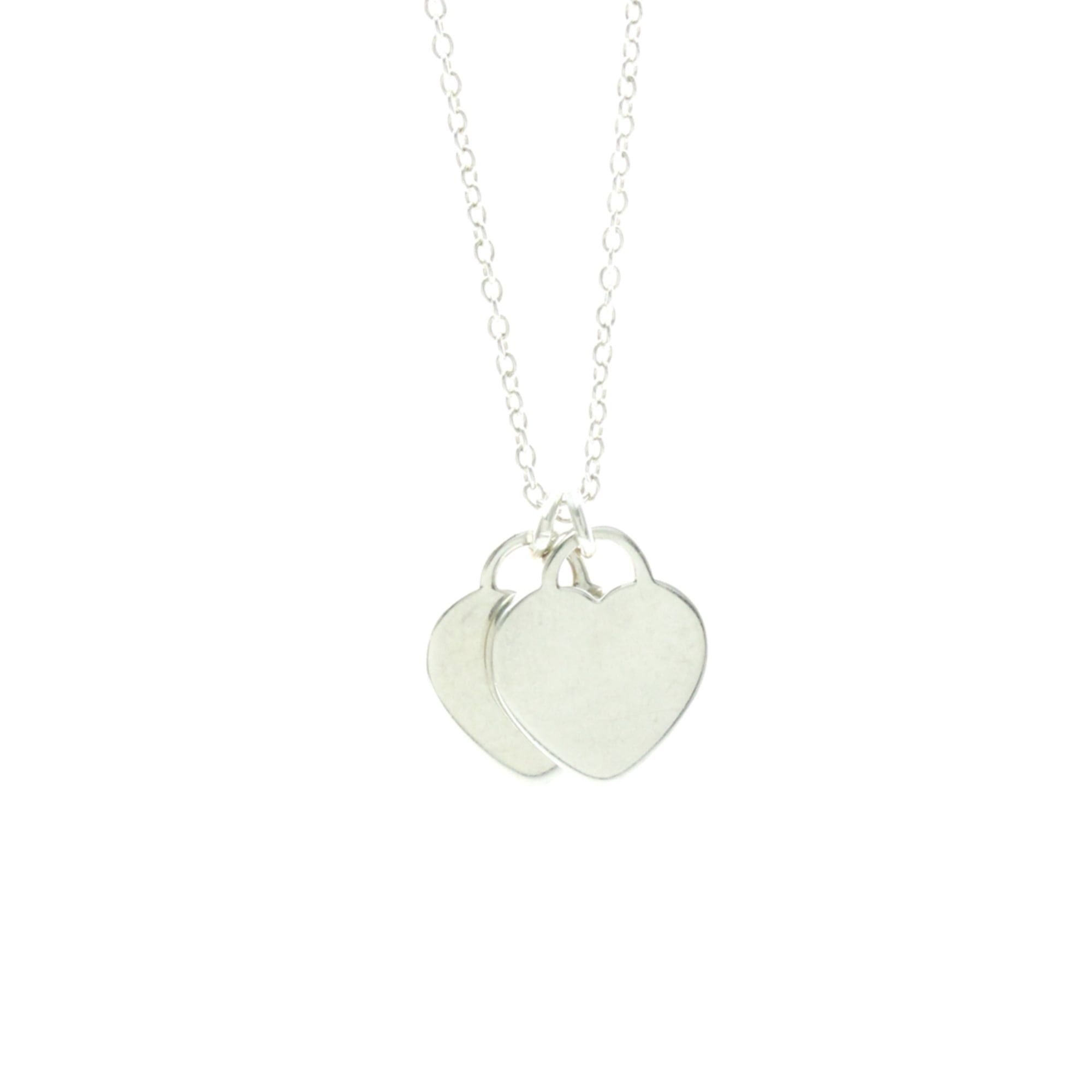 Tiffany & Co. Tiffany Return To Tiffany Necklace Silver 925 No Stone Women,Men Fashion Pendant Necklace (Silver) Size ONE SIZE - 2 Thumbnail