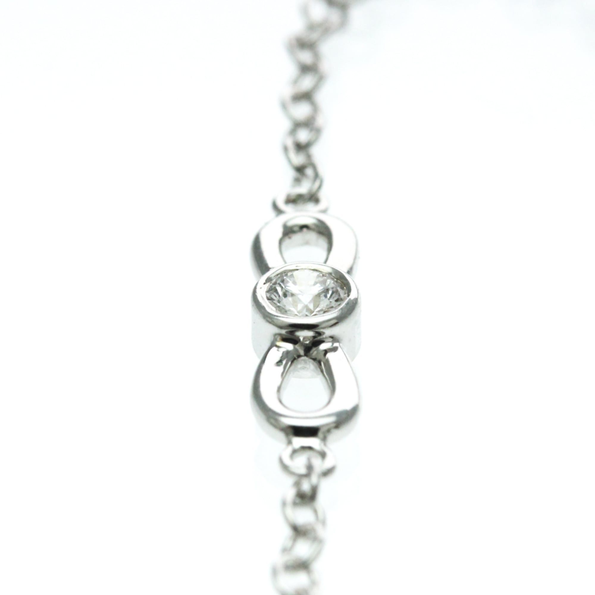 Tiffany & Co. Tiffany Ribbon Diamond Bracelet White Gold (18K) Diamond Charm Bracelet Silver Size ONE SIZE - 5 Thumbnail