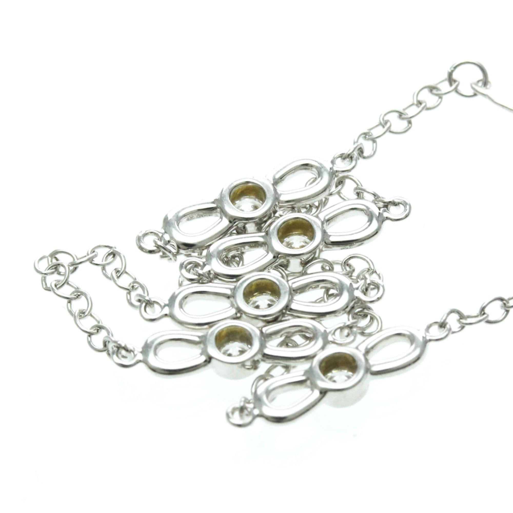 Tiffany & Co. Tiffany Ribbon Diamond Bracelet White Gold (18K) Diamond Charm Bracelet Silver Size ONE SIZE - 7 Thumbnail