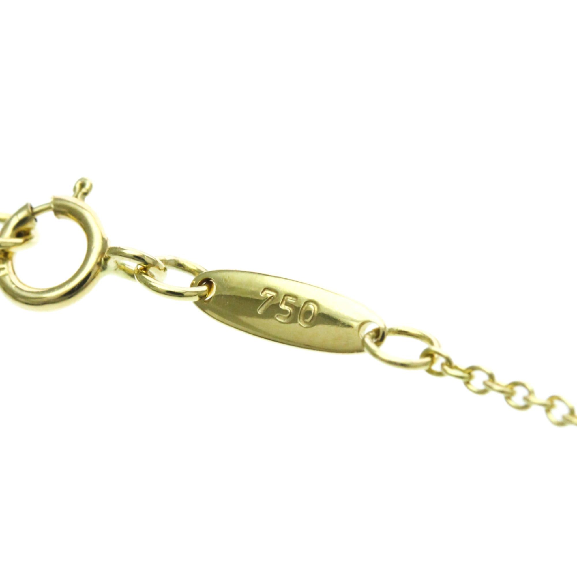Tiffany & Co. Tiffany Seviana Necklace Yellow Gold (18K) No Stone Women,Men Fashion Pendant Necklace (Gold) Size ONE SIZE - 8 Thumbnail