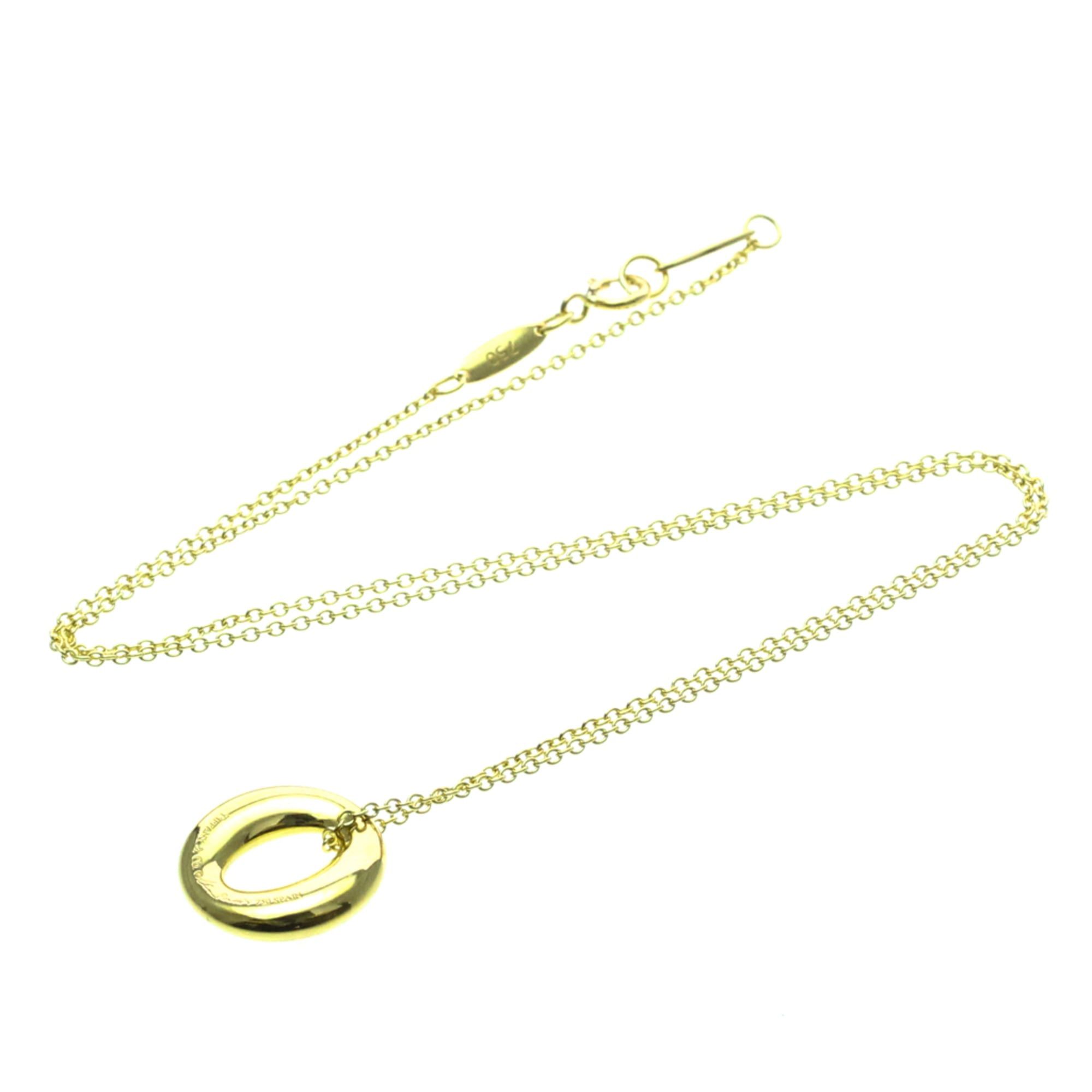 Tiffany & Co. Tiffany Seviana Necklace Yellow Gold (18K) No Stone Women,Men Fashion Pendant Necklace (Gold) Size ONE SIZE - 14 Thumbnail