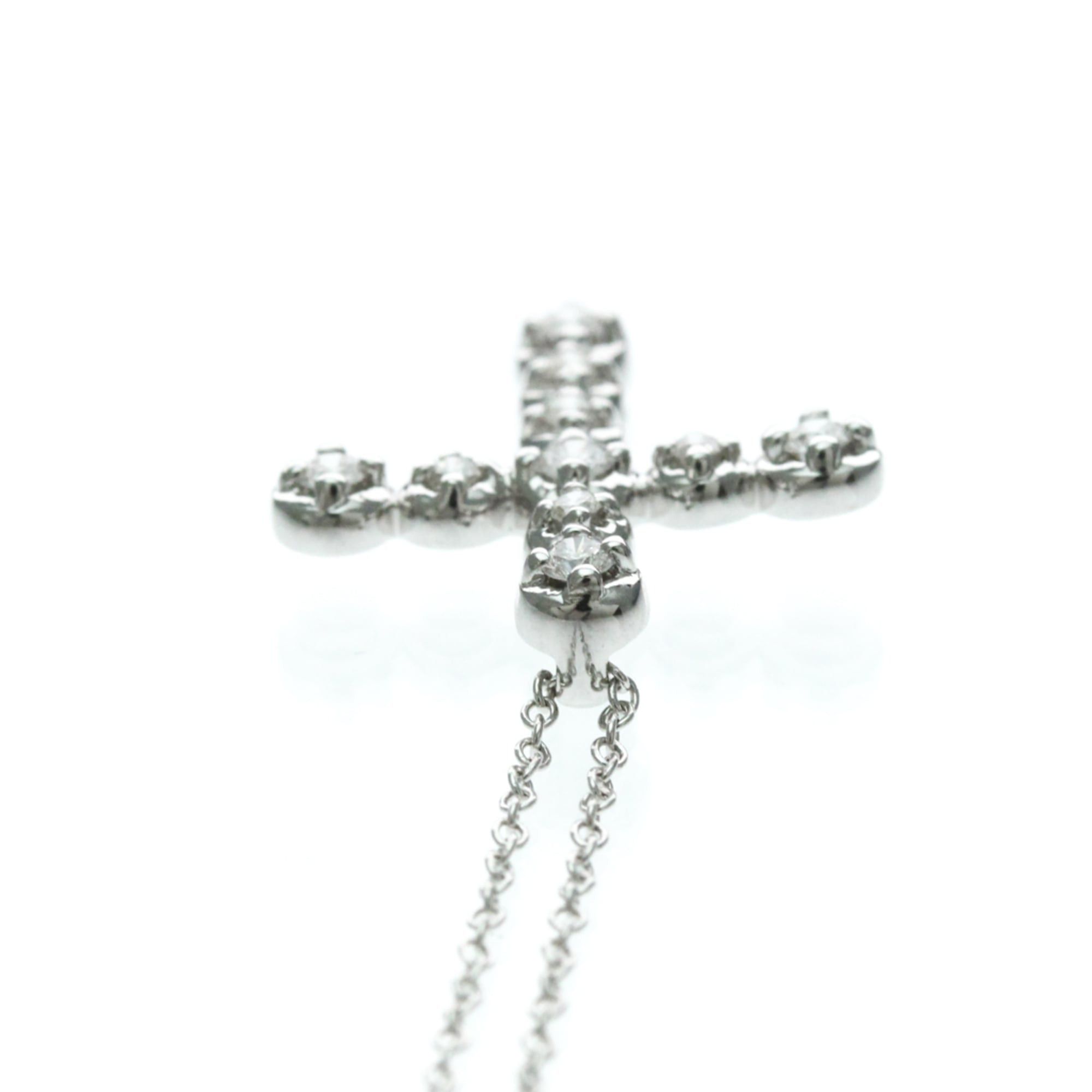 Tiffany & Co. Tiffany Tenderness Diamond Necklace Platinum Diamond Women,Men Fashion Pendant Necklace (Silver) Size ONE SIZE - 6 Thumbnail