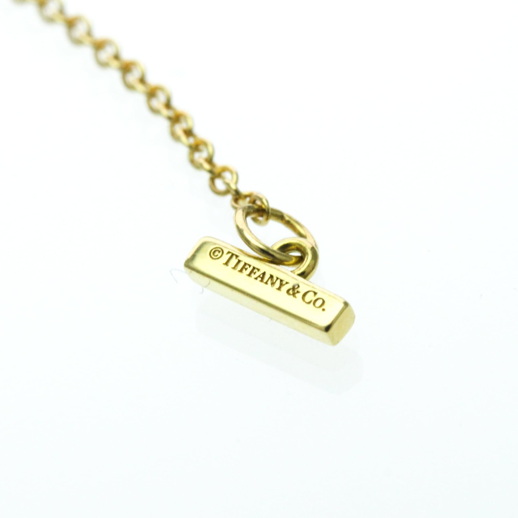 Tiffany & Co. Tiffany TTWO Circle Diamond Necklace Yellow Gold (18K) Diamond Women,Men Fashion Pendant Necklace (Gold) Size ONE SIZE - 11 Thumbnail