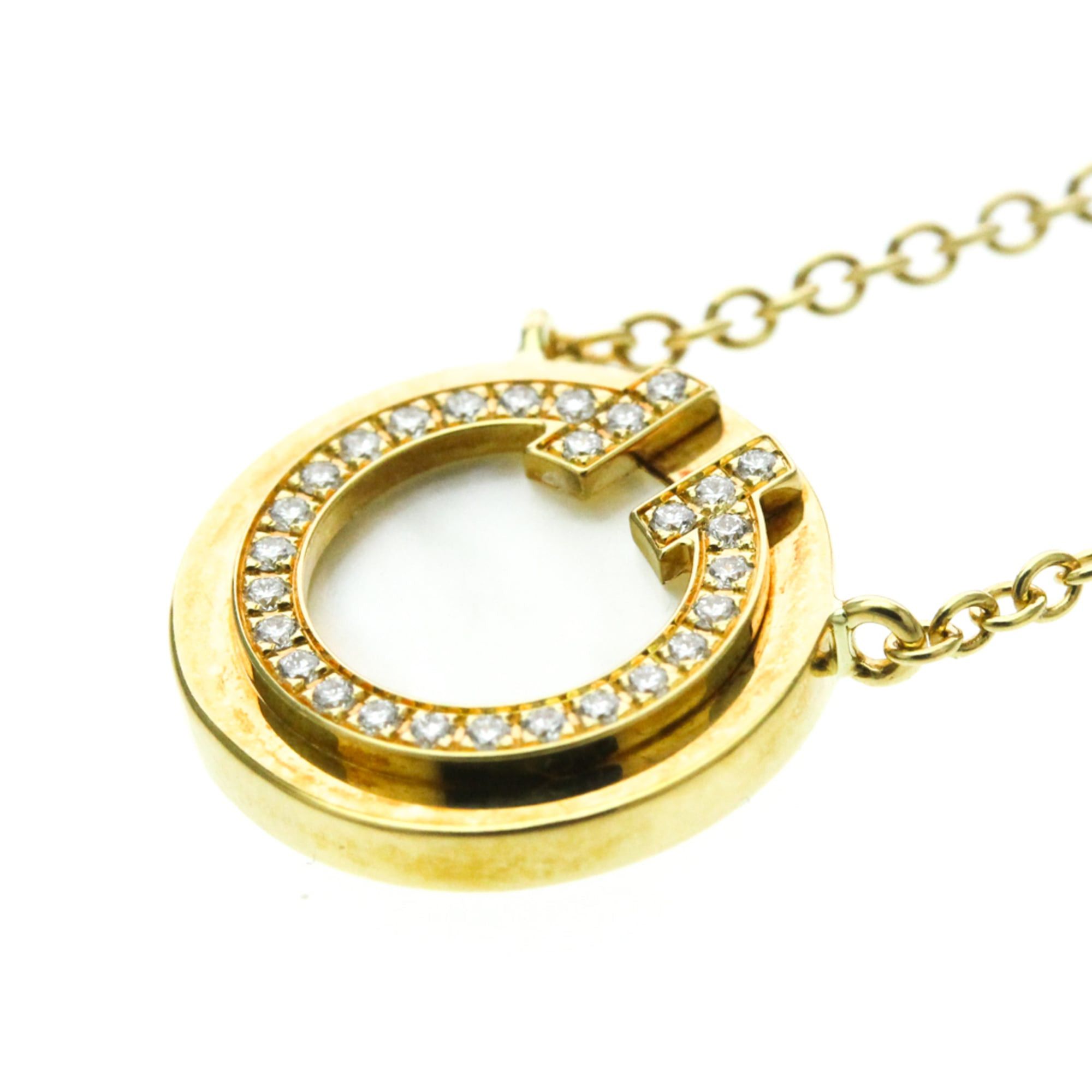 Tiffany & Co. Tiffany TTWO Circle Diamond Necklace Yellow Gold (18K) Diamond Women,Men Fashion Pendant Necklace (Gold) Size ONE SIZE - 7 Thumbnail