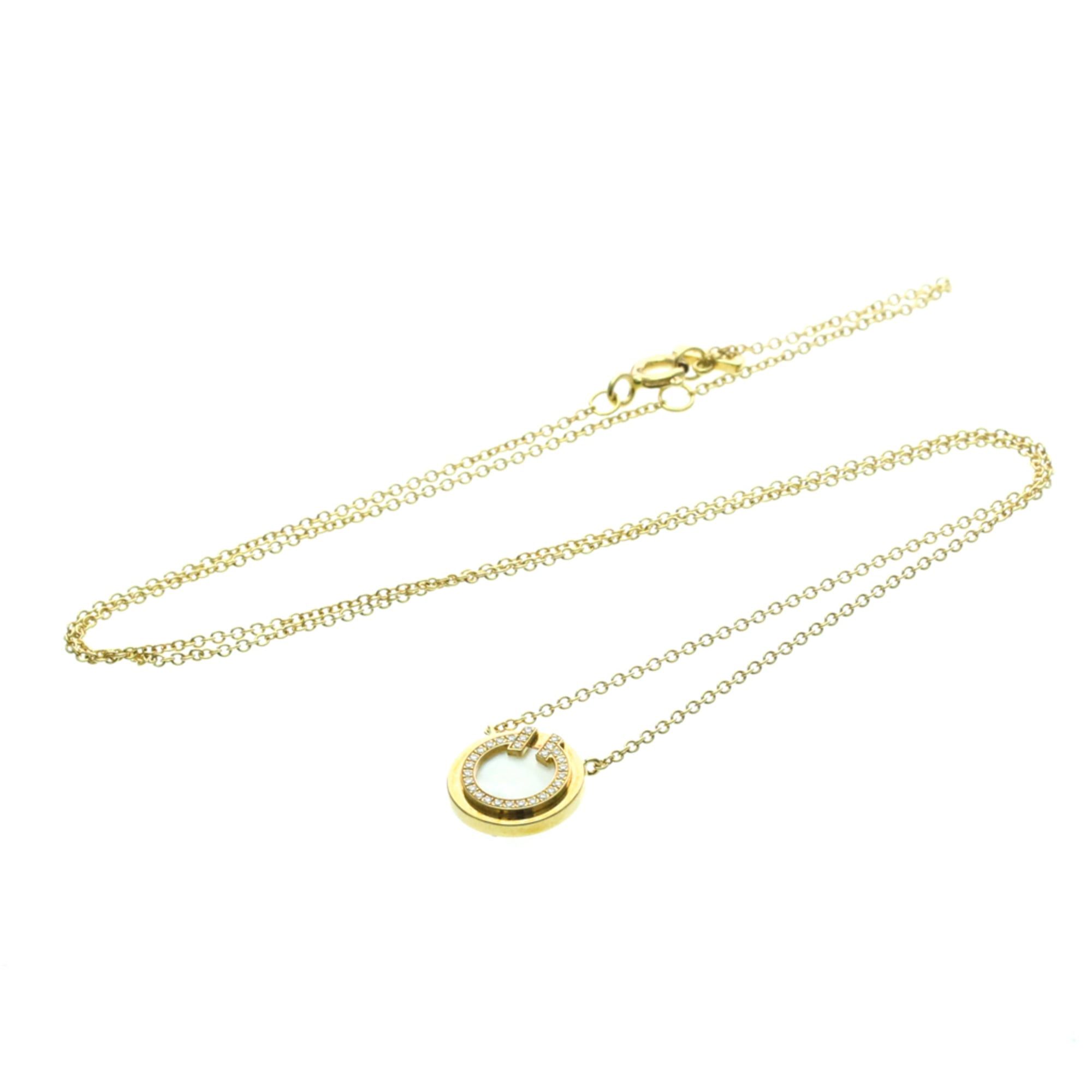 Tiffany & Co. Tiffany TTWO Circle Diamond Necklace Yellow Gold (18K) Diamond Women,Men Fashion Pendant Necklace (Gold) Size ONE SIZE - 13 Thumbnail