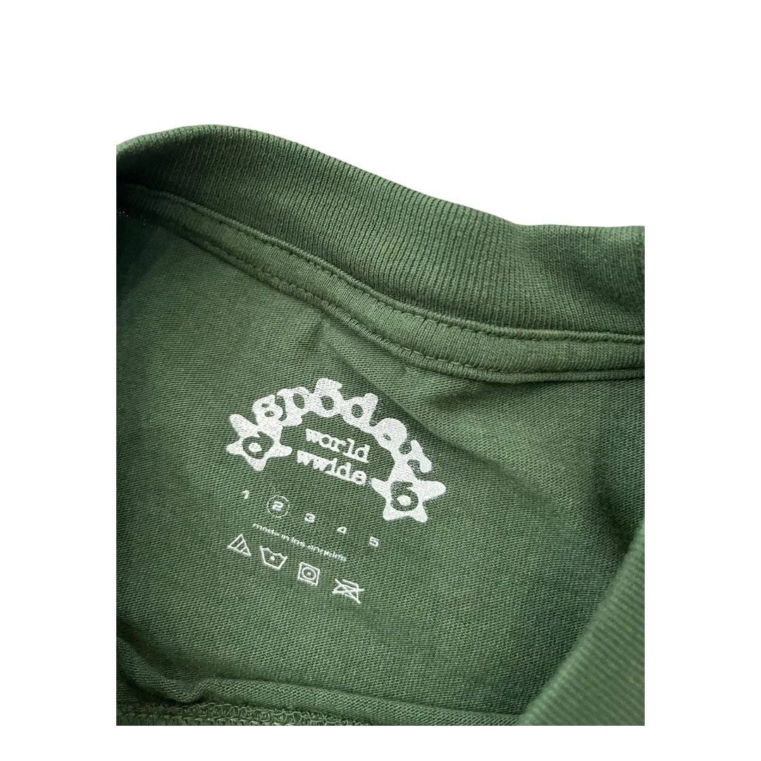 Sp5der Green Yellow Web Tee Size US S / EU 44-46 / 1 - 3 Thumbnail
