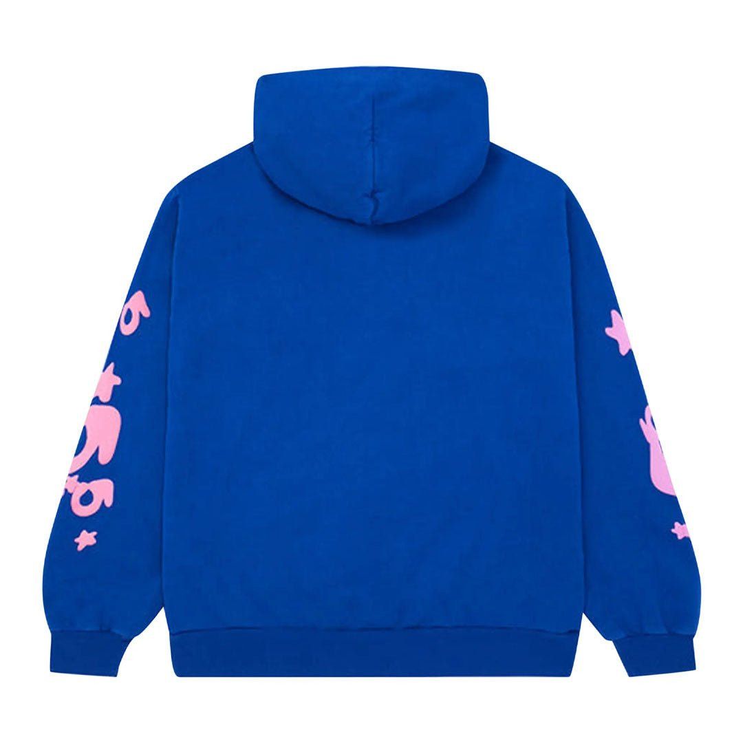Sp5der Beluga Hoodie Blue Pink Size US S / EU 44-46 / 1 - 2 Thumbnail